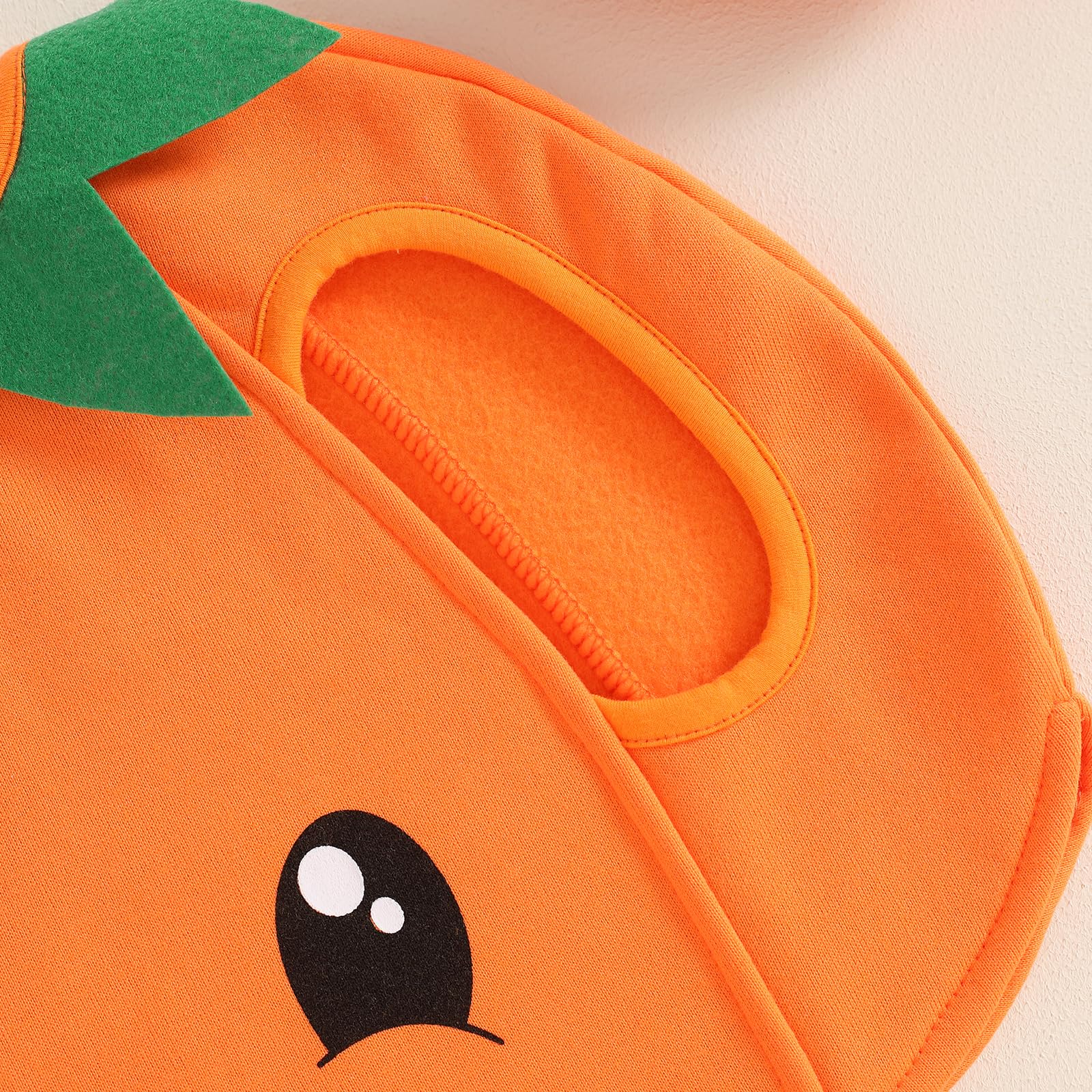 BemeyourBBs Unisex Toddler Pumpkin Costume Set with Top Hat - Halloween Outfit for Baby Boys & Girls - Cute Cosplay Party Costume for Fall Festivals & Trick-or-Treating