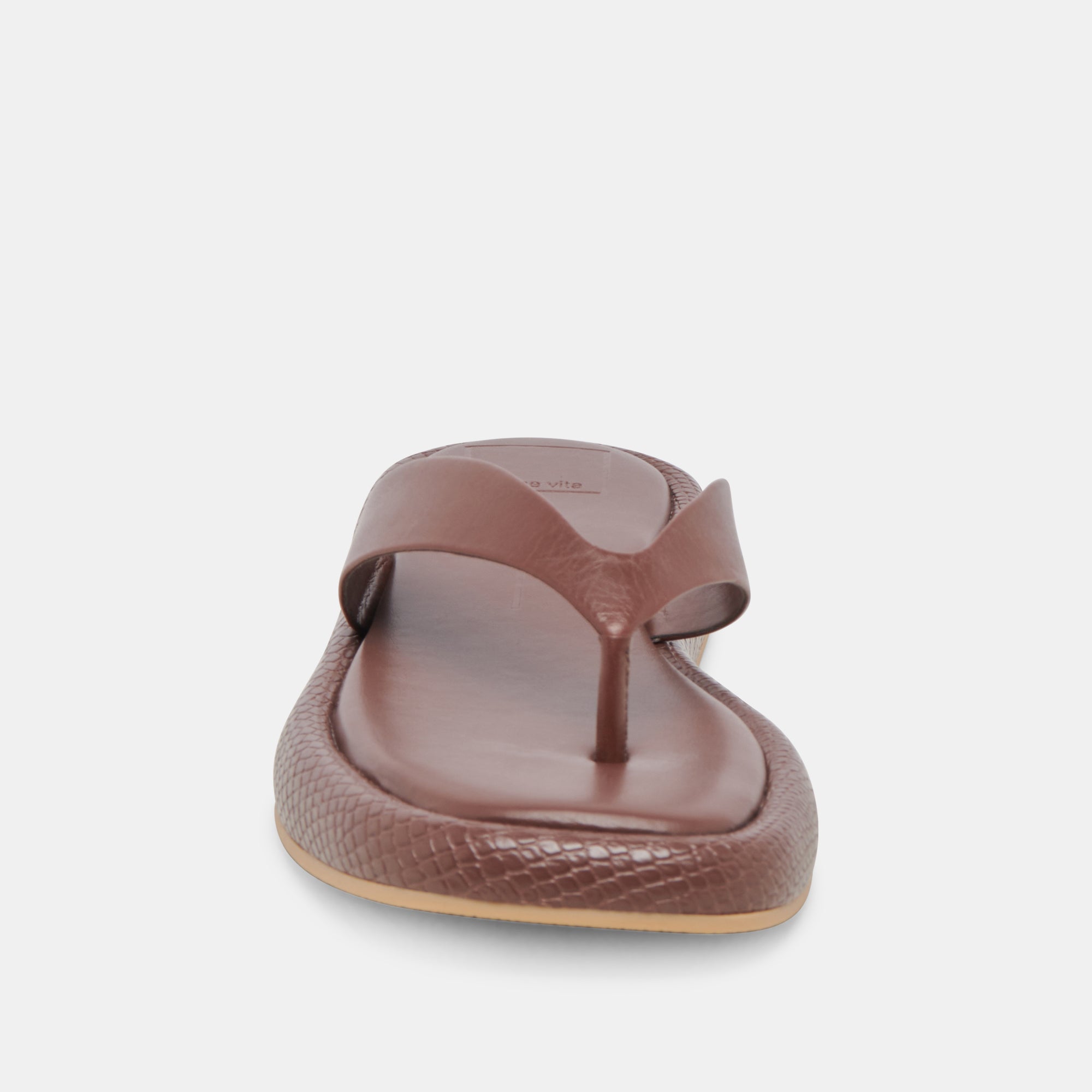 ADIN Leather Sandals for Women - Comfortable Walnut Brown Leather Straps - Perfect for Beach, Vacation & Summer Outfits