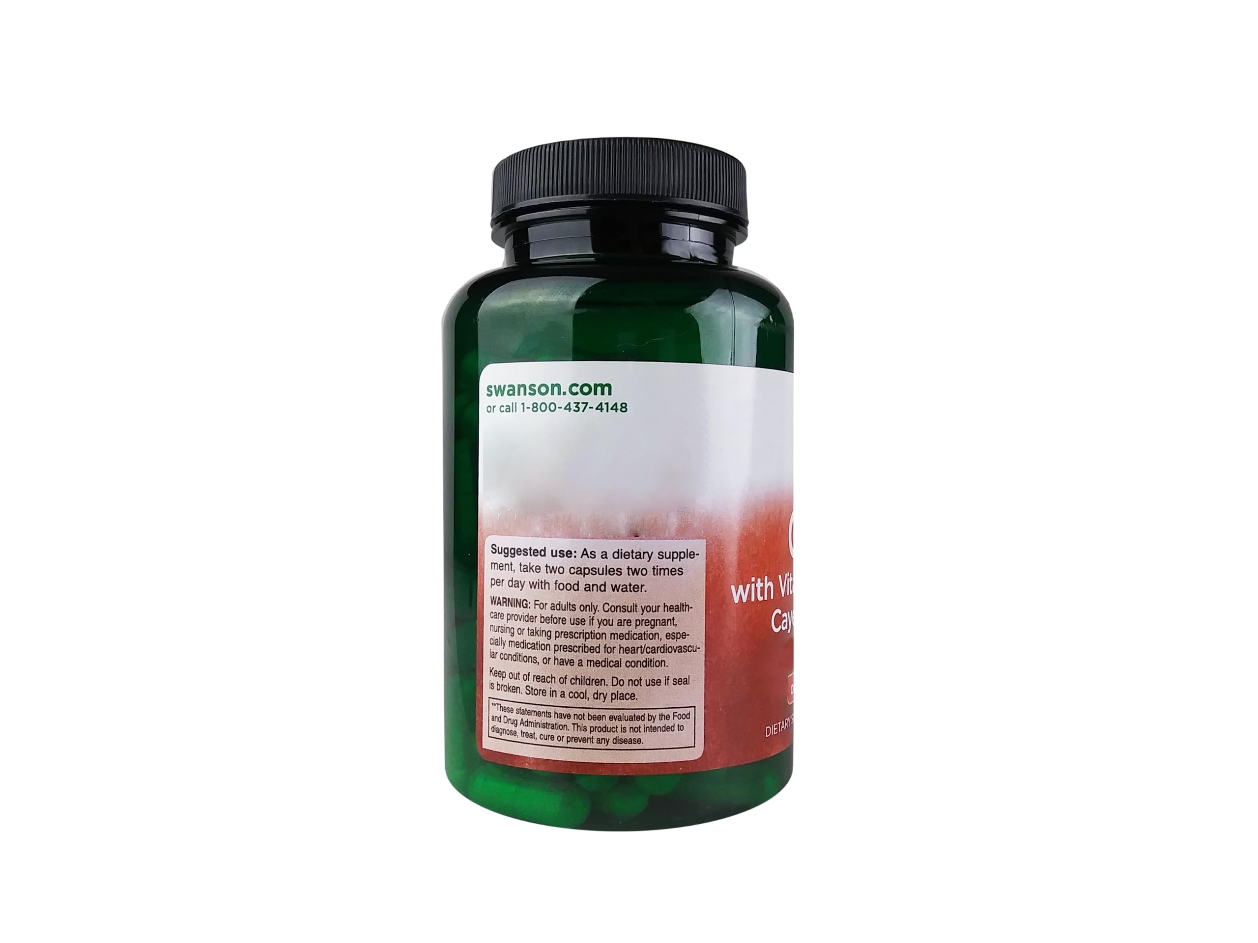 Swanson Garlic with Vitamin E, Hawthorn Berry & Cayenne Supplement - 120 Capsules (4 Pack) - Supports Heart Health & Circulation - Perfect for Daily Wellness Routine