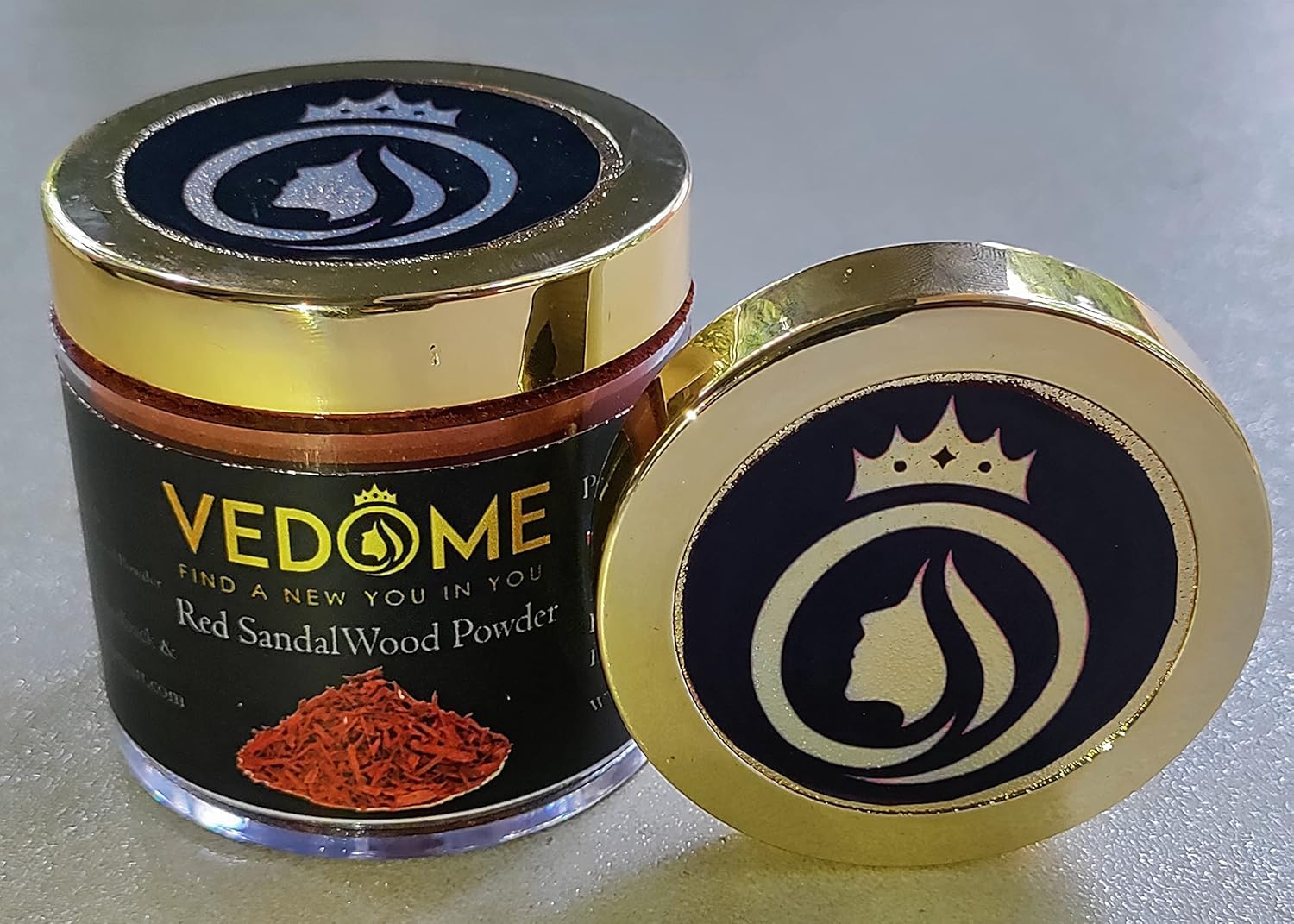 Red Sandalwood Powder for Skin Brightening & Tan Removal - Natural Ayurvedic Face Mask for Glowing Complexion | Perfect for Daily Skincare Routine & Spa Treatments