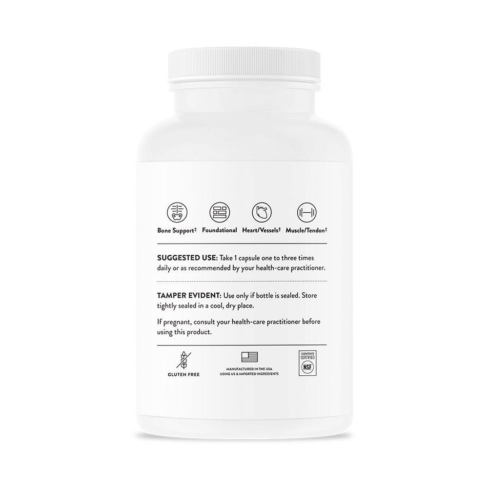 Thorne Magnesium CitraMate (M272) - Premium Magnesium Supplement for Stress Relief, Sleep Support & Muscle Recovery - Ideal for Athletes, Fitness Enthusiasts & Busy Professionals
