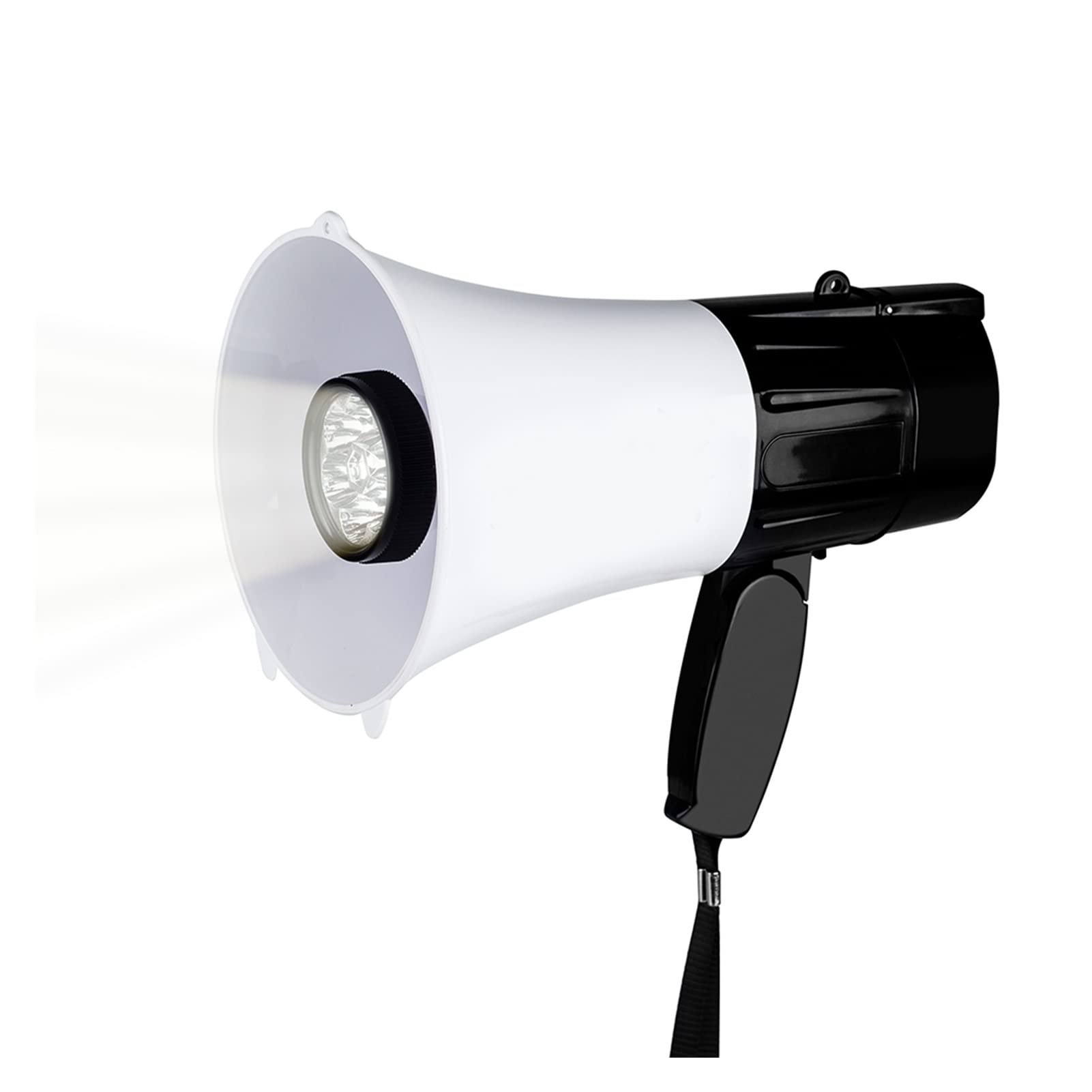 30W Portable Megaphone with Strap - High Power Handheld Loudspeaker for Outdoor Events, Tour Guides, and Emergency Announcements | Perfect for Sports Games, Crowd Control, and Public Speaking