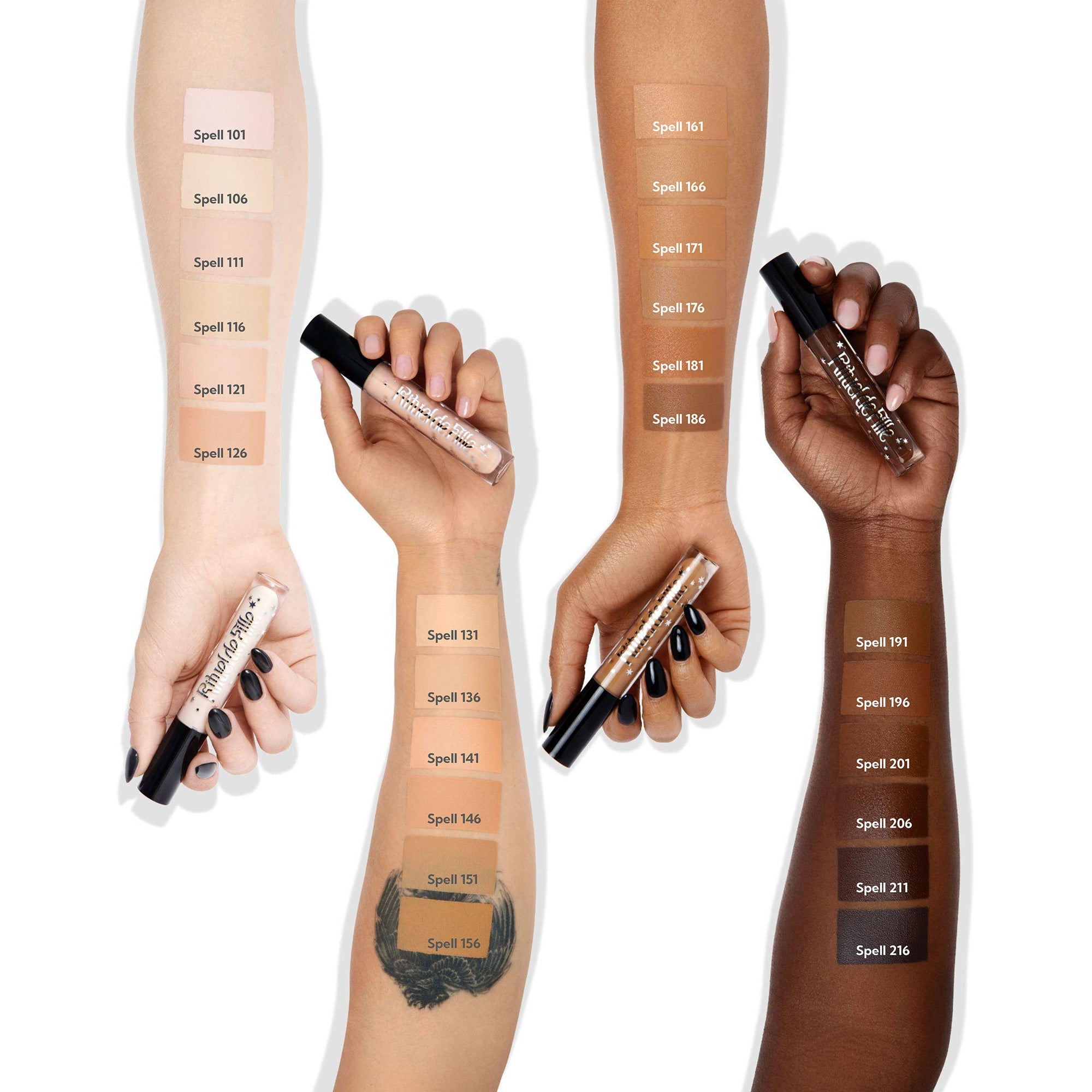 Soft Sorcery Weightless Serum Concealer - Full Coverage, Hydrating & Brightening - Perfect for Under Eyes, Blemishes & Dark Circles - Ideal for Daily Makeup & Special Occasions