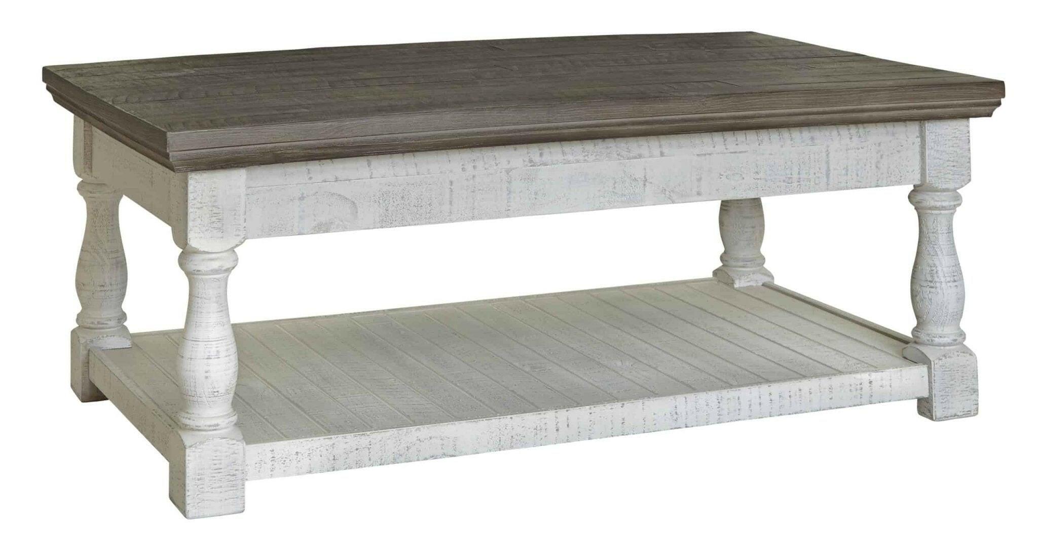 Havalance Coffee Table T814 9 - Modern Living Room Center Table with Storage Shelf - Perfect for Small Spaces, Apartments & Home Decor