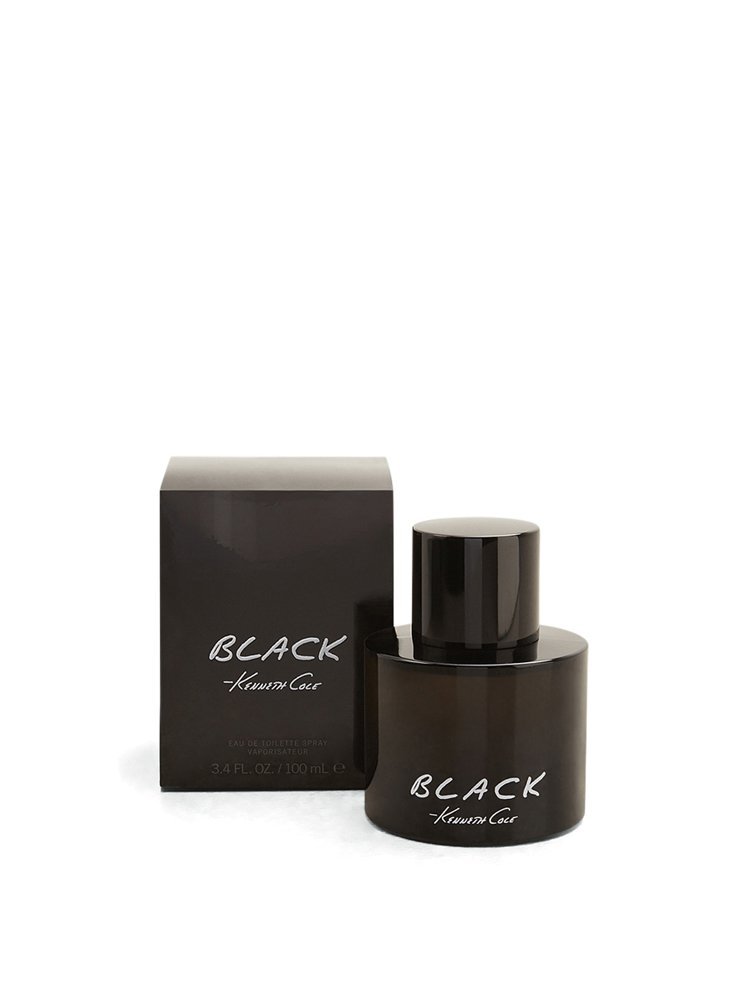 Kenneth Cole Black Men's Eau de Toilette Cologne Spray - Fresh Woody Fragrance for Day & Night Wear, Office & Date Night
