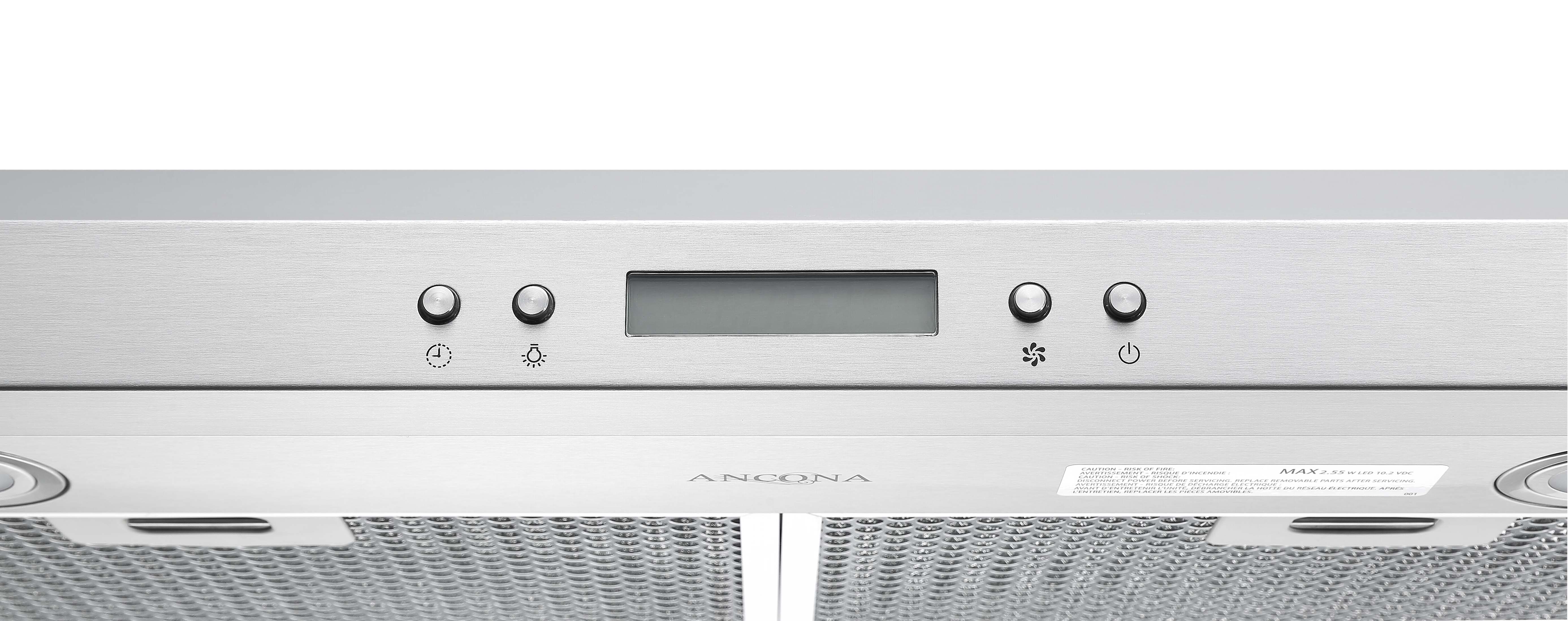 30 Inch Slim Under Cabinet Range Hood - SHD30 Stainless Steel Kitchen Vent for Smoke & Odor Removal - Perfect for Small Kitchens & Apartments