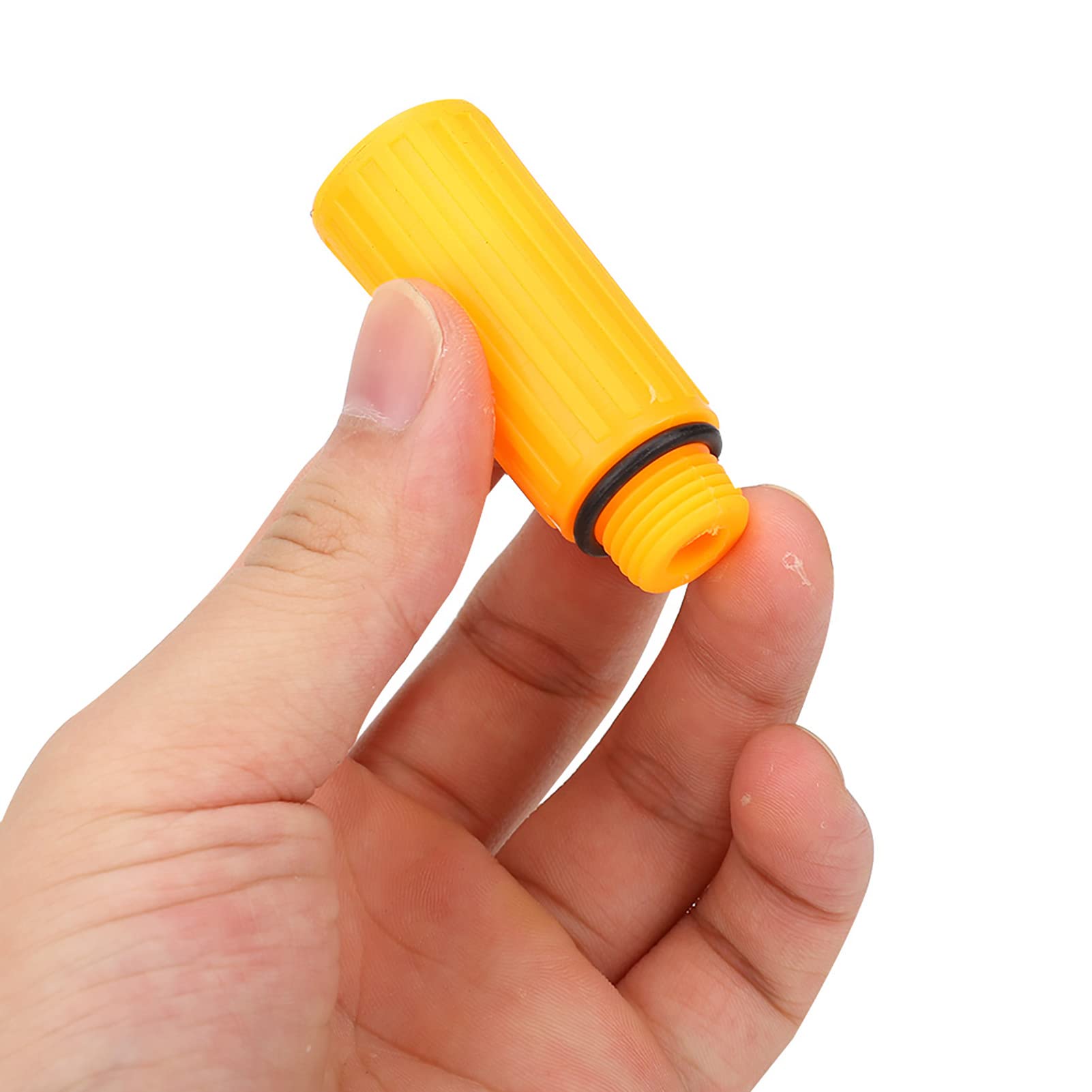 5pcs 0.61 Inch Yellow Air Compressor Vent Rods - Oil Suction Hole Breather Vents for Air Pump Heads | Durable Compressor Accessories for Industrial & Home Workshop Use