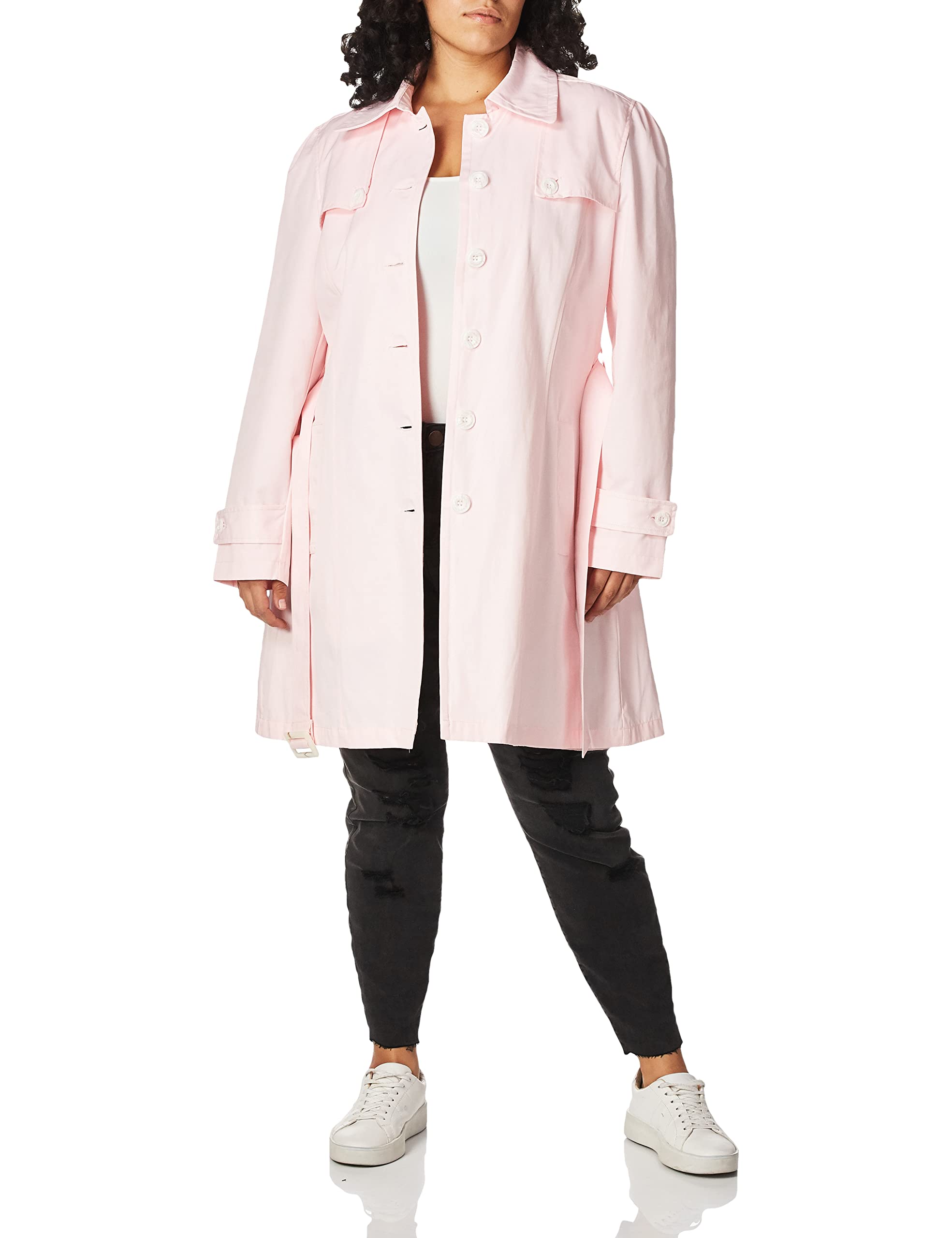 Nanette Lepore Women's Lightweight Spring Poplin Jacket - Stylish Casual Blazer for Office, Date Night & Spring Outfits