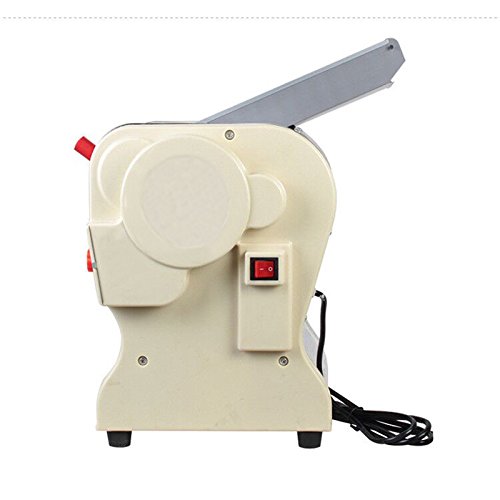 INTSUPERMAI 110V Electric Pasta Maker Machine - Stainless Steel Pasta Press with 3mm & 9mm Noodle Cutter Attachments - Perfect for Homemade Pasta, Dumpling Wrappers & Asian Noodles - Ideal for Italian Cuisine, Family Cooking & Restaurant Use