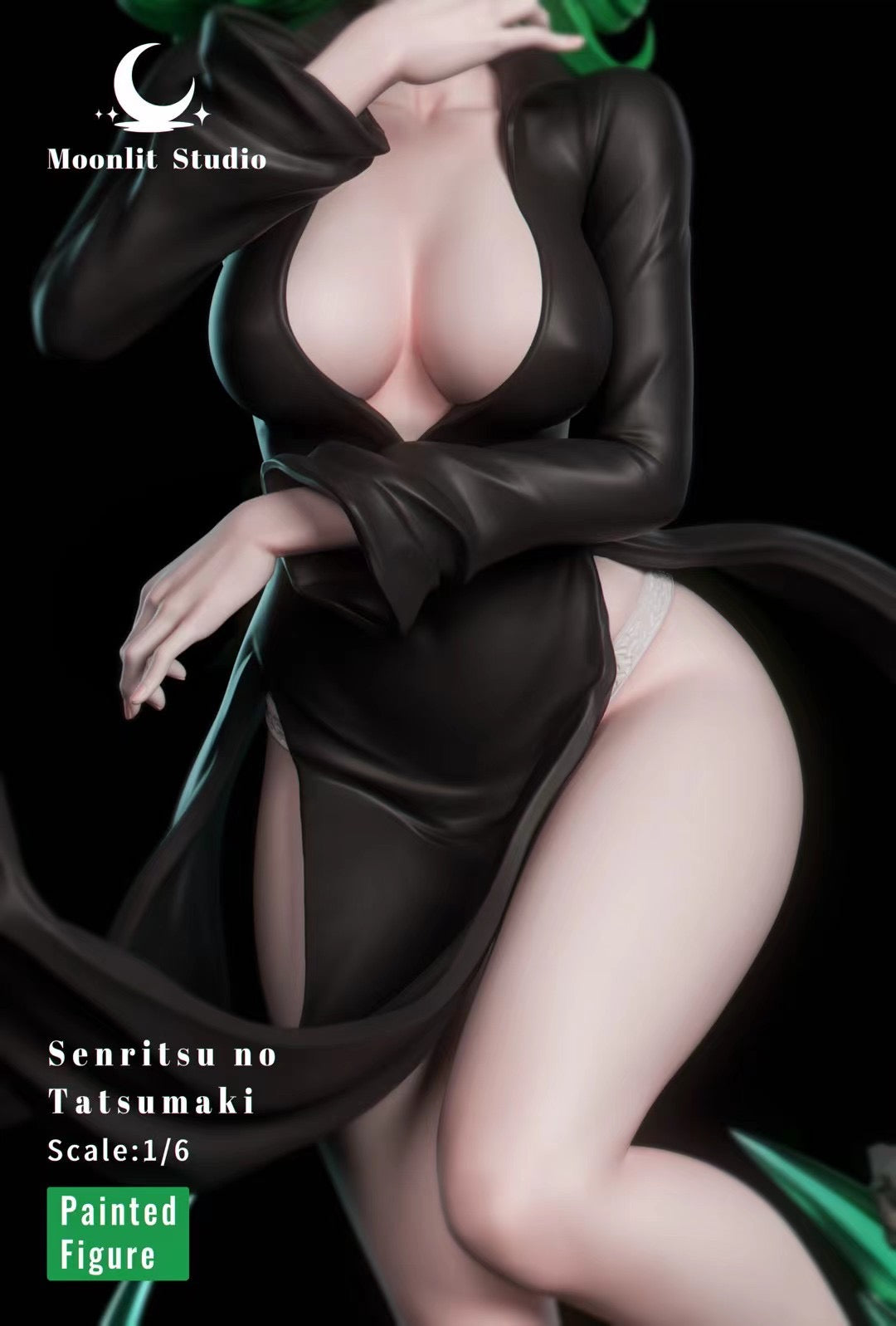 Moonlit Studio Terrible Tornado Tatsumaki Anime Figure | High-Quality Collectible Statue for Anime Fans & Home Decor | Perfect for Display Shelves, Gaming Rooms, and Otaku Collections