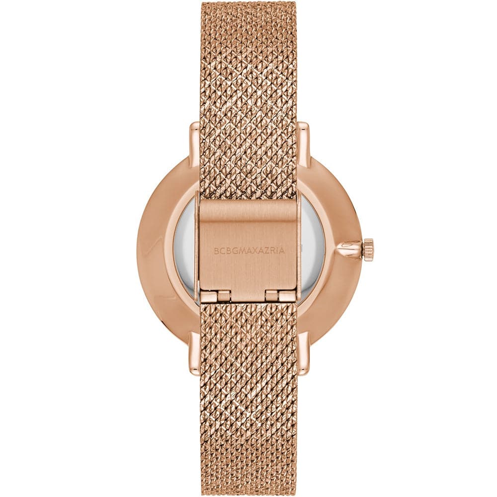 BCBGMAXAZRIA BG50996002 Women's Luxury Watch - Elegant Stainless Steel Bracelet, Water Resistant, Perfect for Office, Party & Everyday Wear