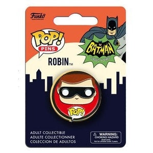 DC Universe Pop! Pins - Robin (Classic TV Series) Collectible Pin Badge - Perfect for Backpacks, Jackets & Cosplay