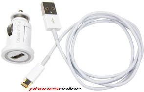 Fast Charging Car Charger for iPhone 14/13/12/11/X/8 - Apple MFi Certified Lightning Cable - Perfect for Road Trips & Daily Commutes