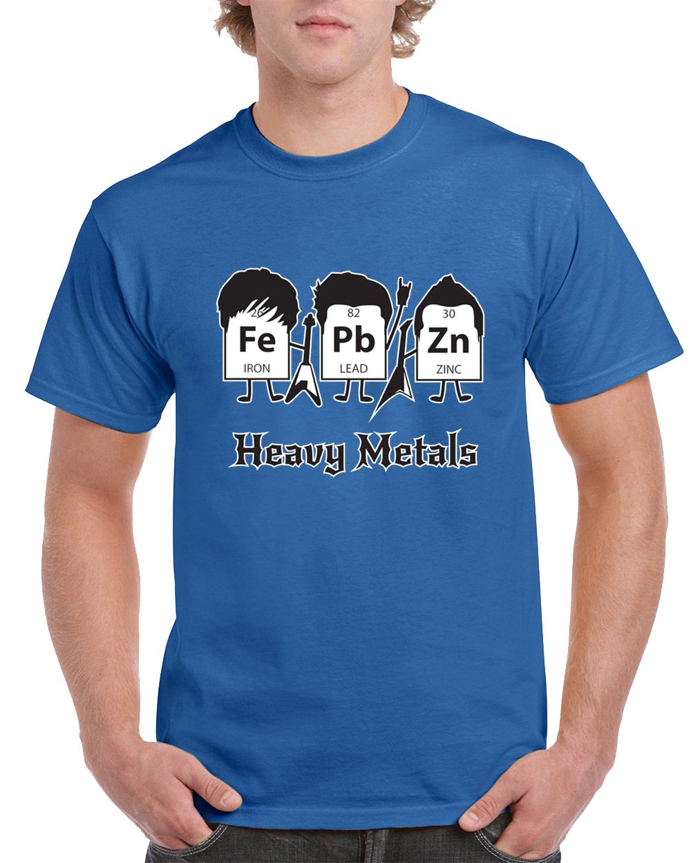 GOOD SHOPPERS Heavy Metal Rock Band Funny Graphic Men's T-Shirt | Cool Casual Activewear for Concerts & Gym | Perfect Gift for Music Lovers