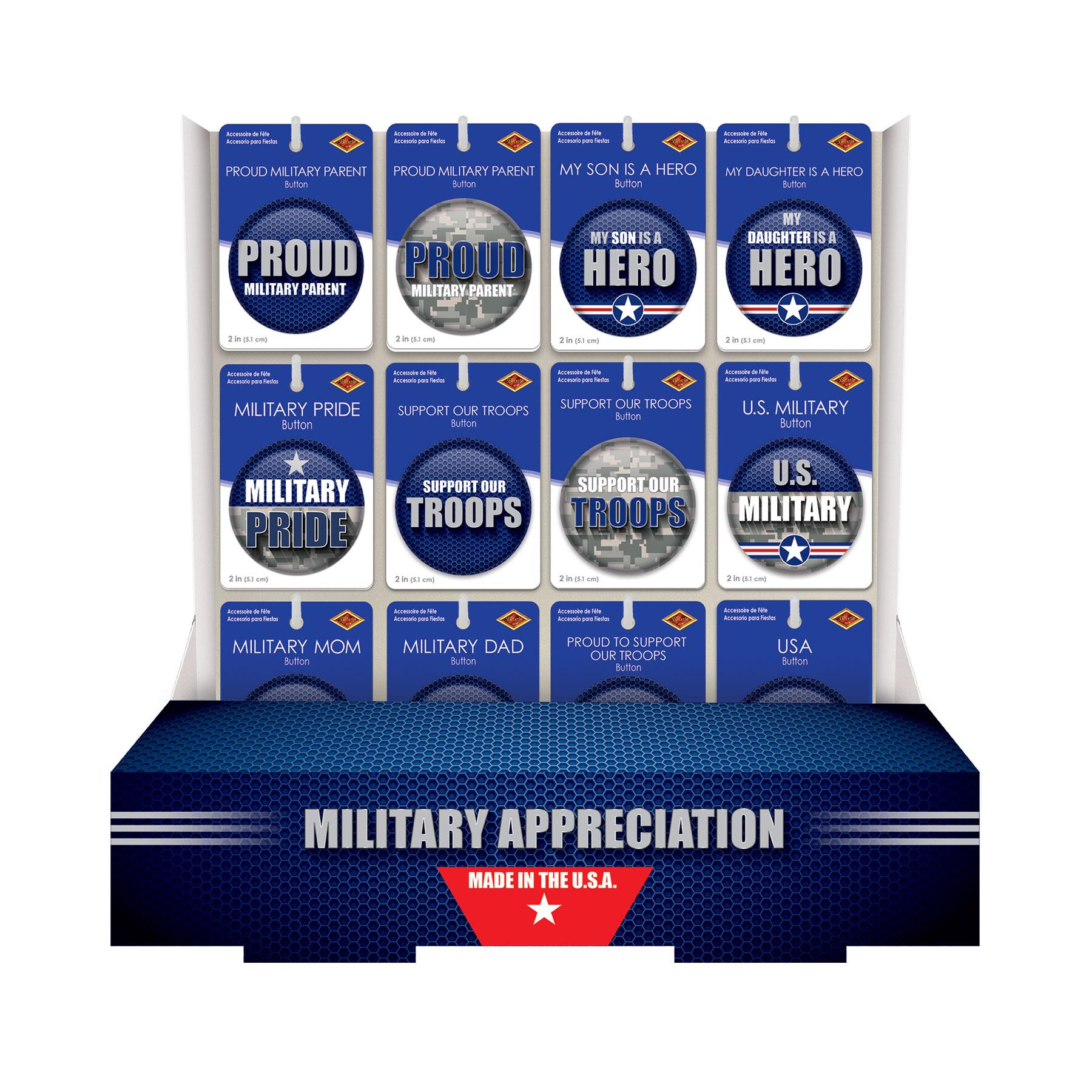 108-Piece Beistle Air Force Military Appreciation Party Decorations Set - Patriotic Tableware & Party Supplies for Military Events, Veterans Day & Patriotic Celebrations