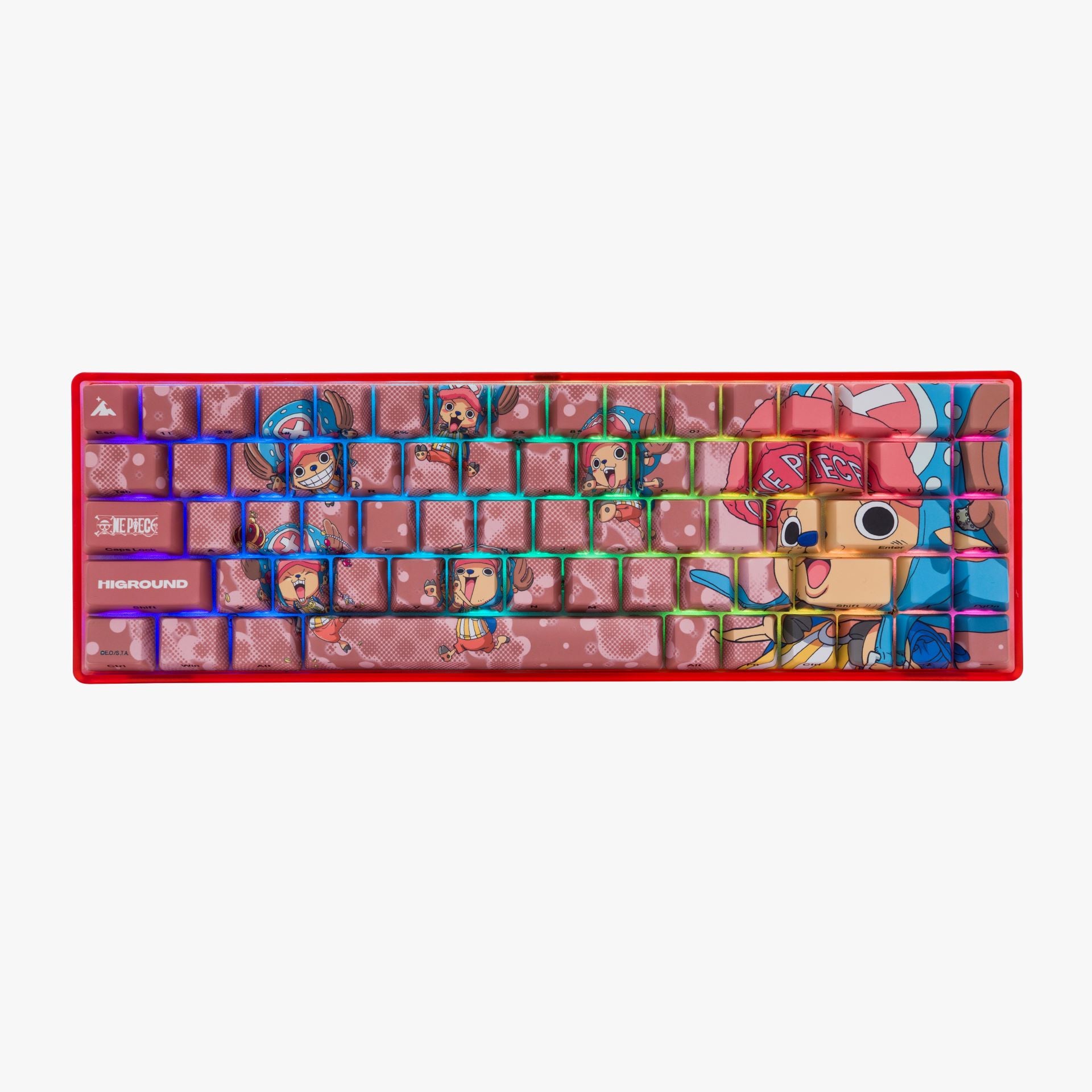 One Piece x HG Basecamp 65HE Mechanical Keyboard - Chopper Edition | Anime Themed Gaming Keyboard for PC & Mac | Perfect for Anime Fans & Mechanical Keyboard Enthusiasts