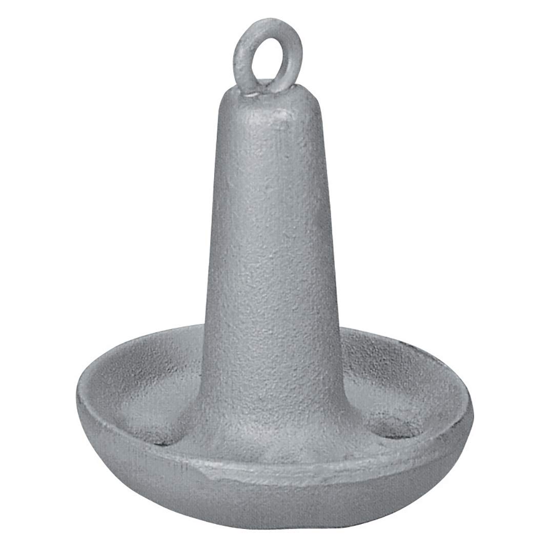 Greenfield Mushroom Anchors 8 lbs - Heavy Duty Boat Anchors for Small Boats, Kayaks & Canoes - Secure Mooring in Lakes, Rivers & Coastal Waters