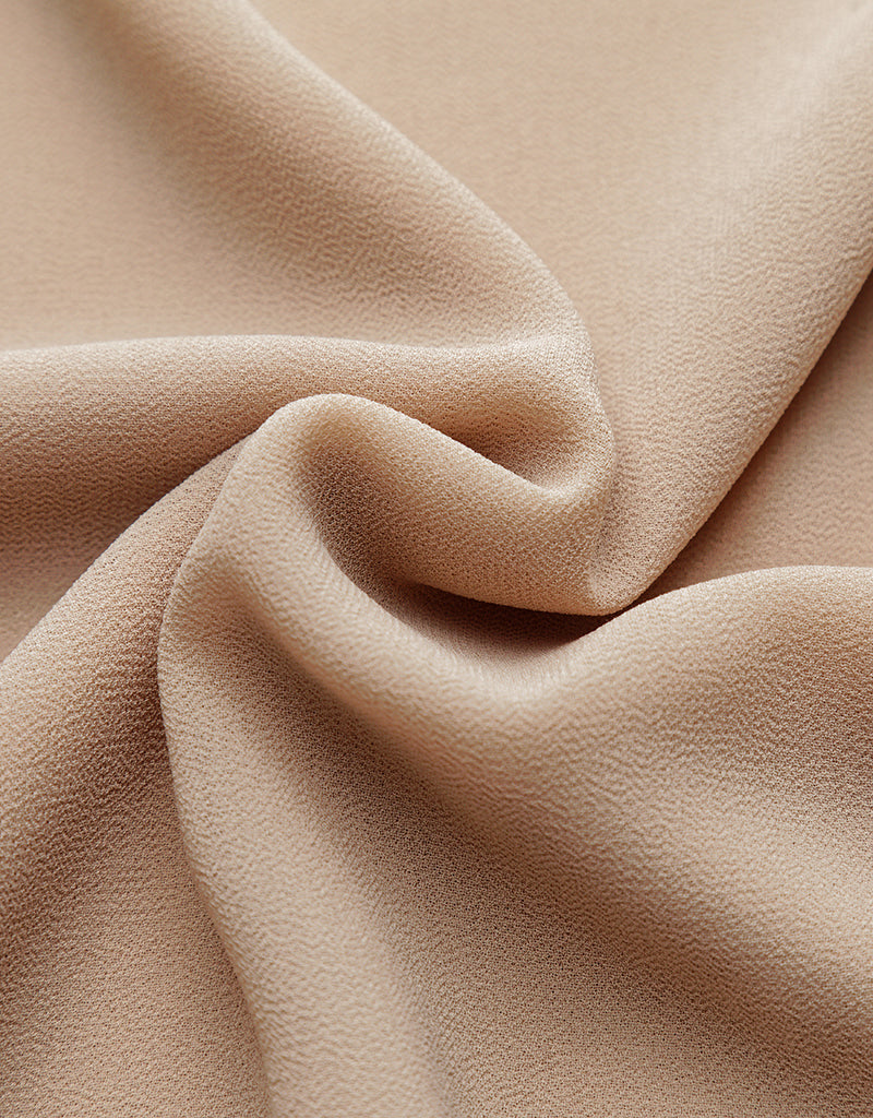 Elegant Chiffon Shawl in Nude Shades - Perfect for Weddings, Evening Parties & Special Occasions