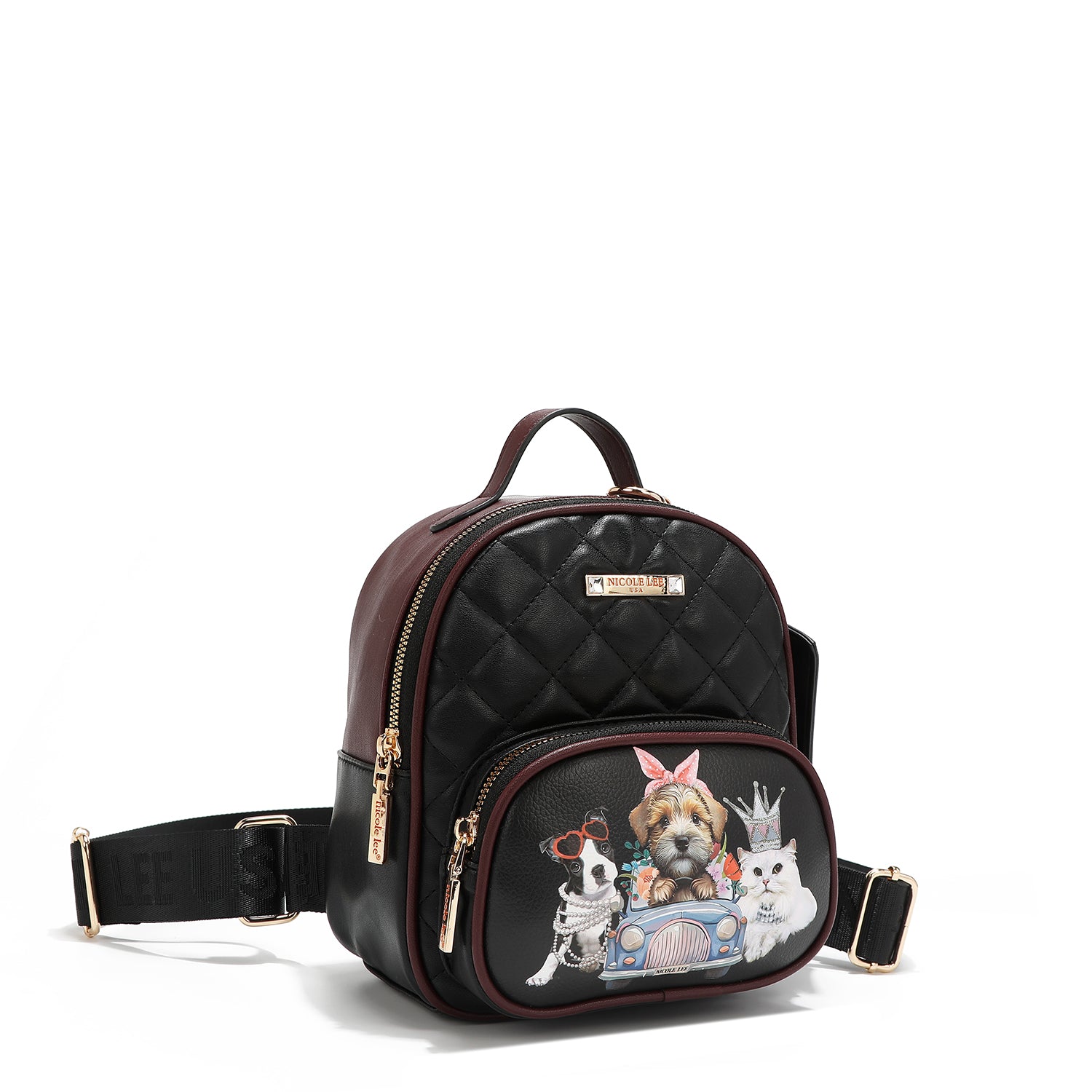 2 Piece Gift Set - Mini Backpack & Card Holder Wallet for Women | Perfect for Travel, Shopping & Daily Use