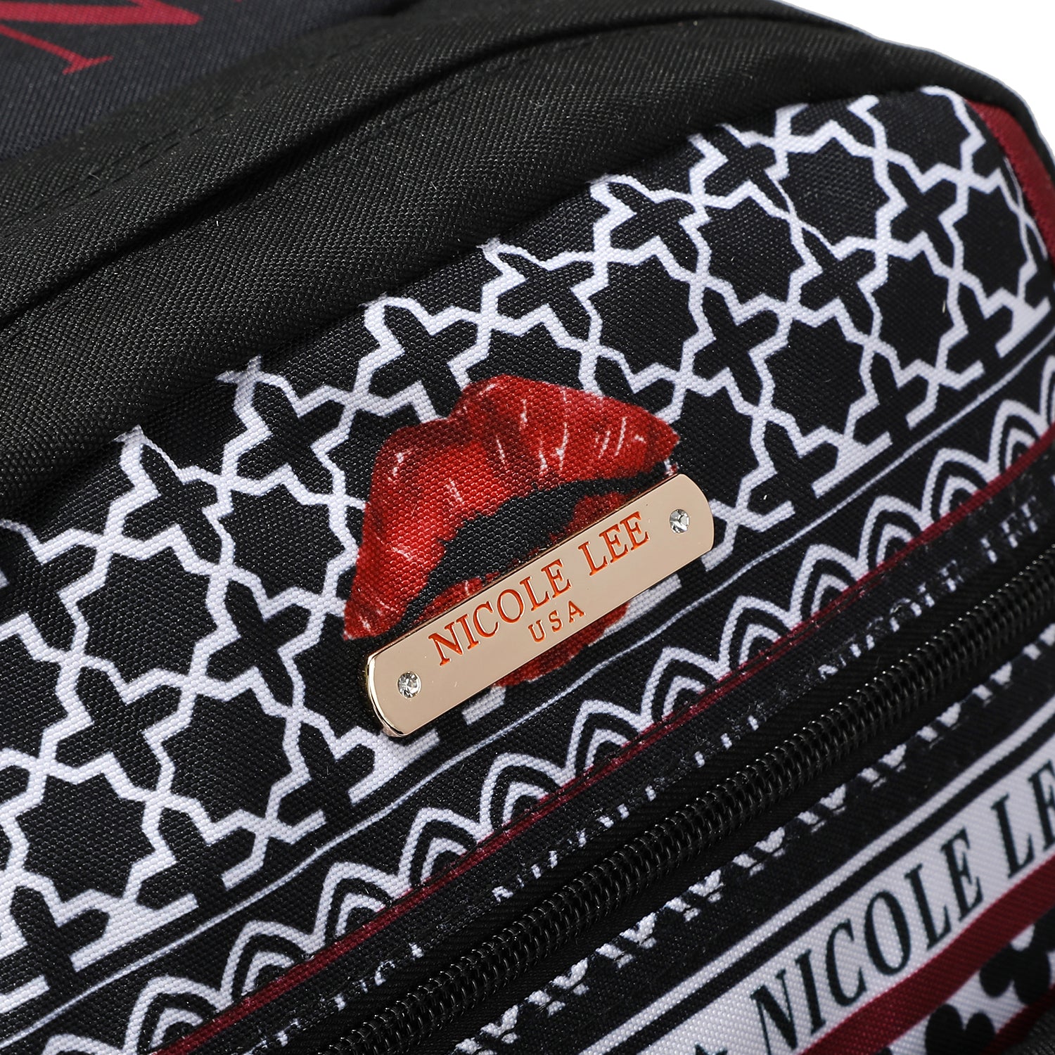 Durable Nylon Fashion Backpack with Front Pouch - Stylish & Lightweight for School, Travel & Outdoor Adventures