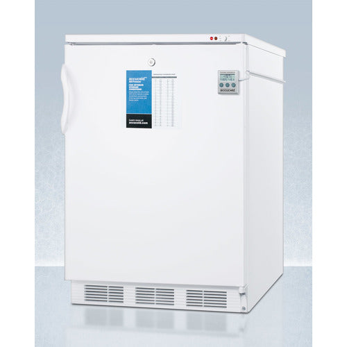 Accucold 24-Inch Wide Built-In All Freezer VT65MLBI7PLUS2 - Perfect for Home Kitchens, Restaurants, and Commercial Use