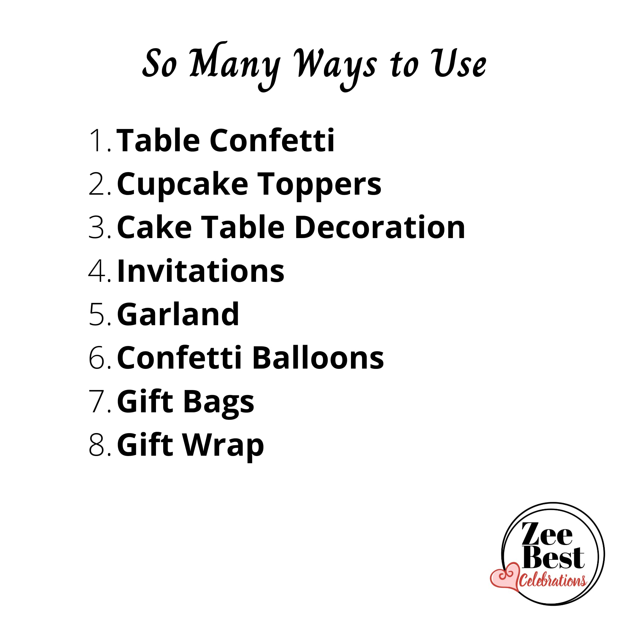 50th Birthday Party Decorations Set - 25 Glittery Confetti Pieces for Table Centerpiece | Perfect for Husband, Wife or Loved One's 50th Birthday Celebration | Great for Milestone Parties, Anniversaries & Golden Jubilee Events