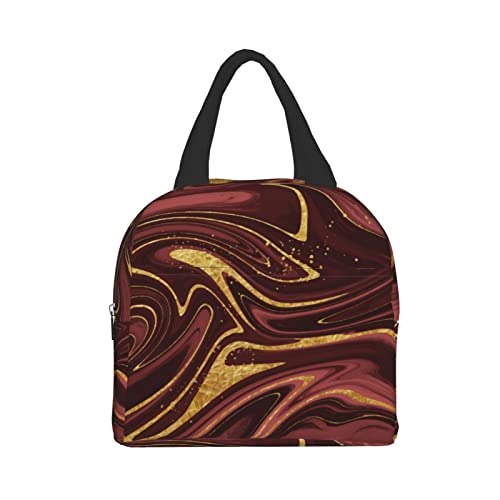 Marble Pattern Red
