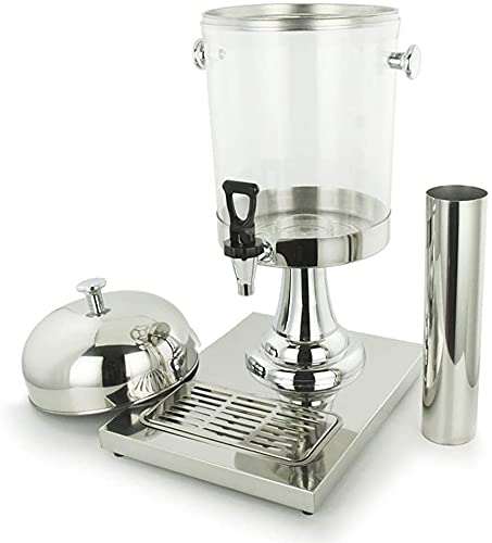 Stainless Steel Beer Tower Dispenser - Single Head Commercial Beverage Dispenser for Beer, Juice & Drinks | Perfect for Restaurants, Bars, Parties & Self-Service Stations
