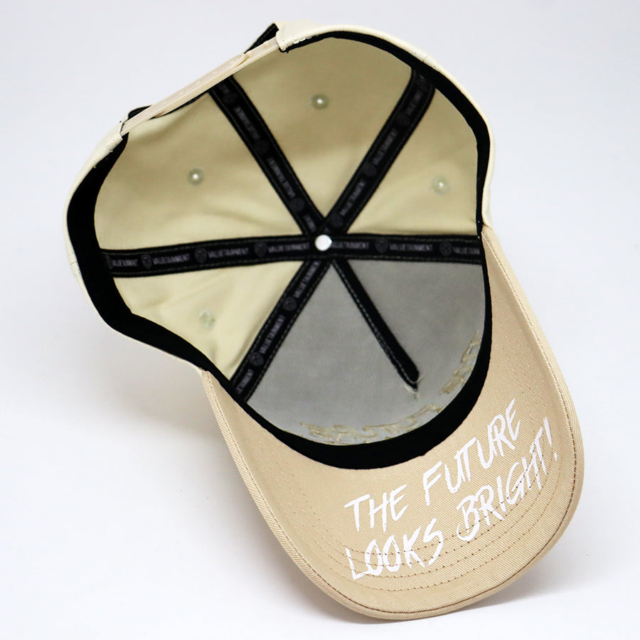 Stylish Beige Snapback Hat for Men & Women - Trendy Adjustable Baseball Cap for Outdoor Sports & Casual Wear