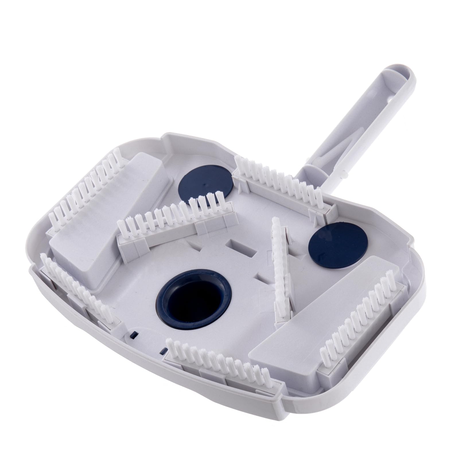 Best Vinyl Liner Pool Vacuum Head with Heavy Duty Brushes & Air-Relief Valve - Perfect for Inground Pool Cleaning & Maintenance