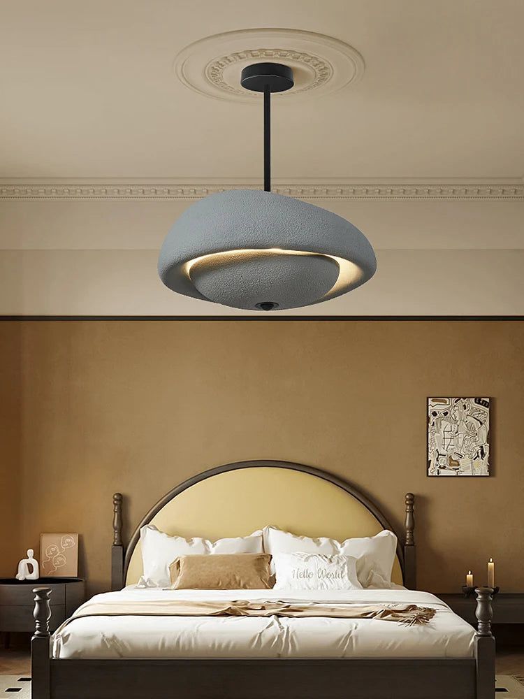 Wabi Sabi Dual Pendant Bohemian Chandelier - Handmade Natural Wood & Rattan Ceiling Light Fixture for Living Room, Bedroom, or Dining Area Decoration