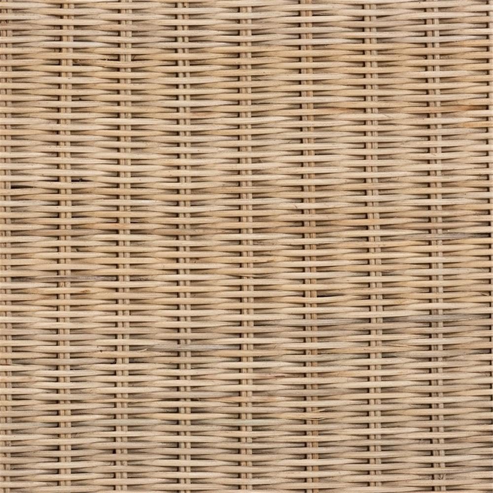 Baxton Studio Cantara Modern Bohemian Natural Rattan Queen Size Standalone Headboard - Stylish Bedroom Decor for Boho Chic & Coastal Home Interiors