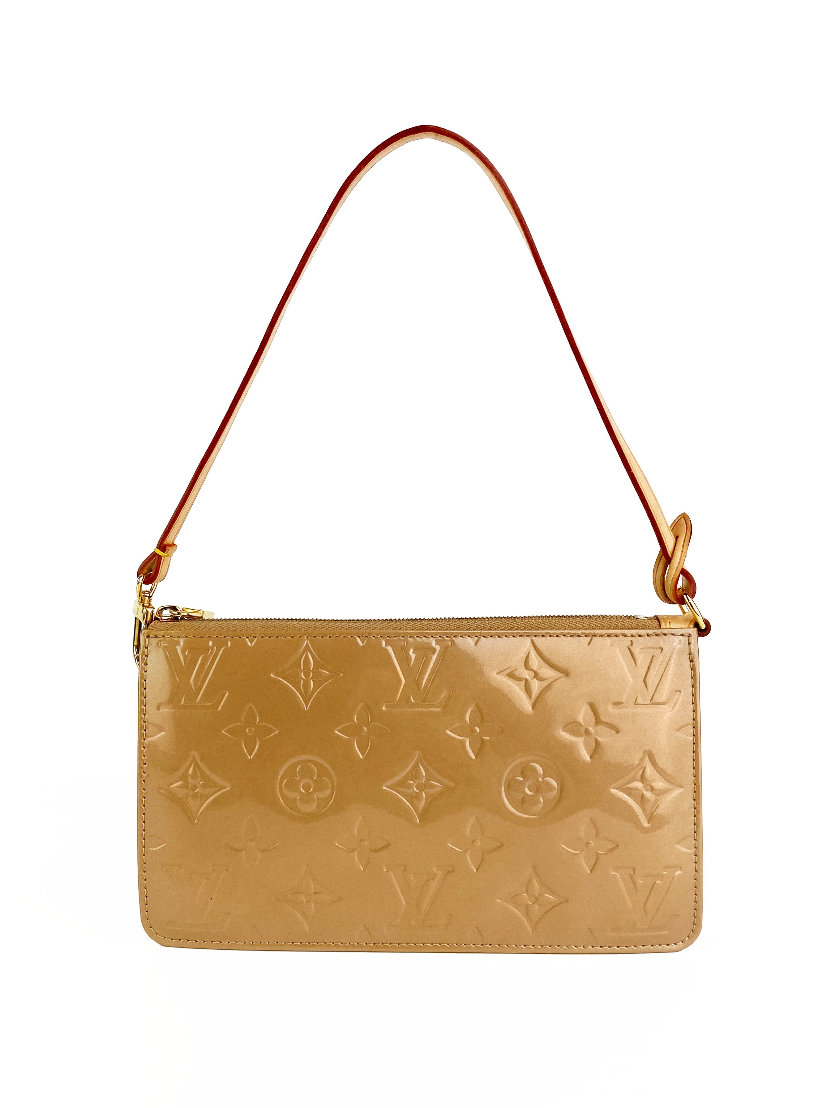 Authentic Louis Vuitton Lexington Pochette Crossbody Bag in Beige Monogram Canvas - Perfect for Women's Everyday Use, Travel & Special Occasions