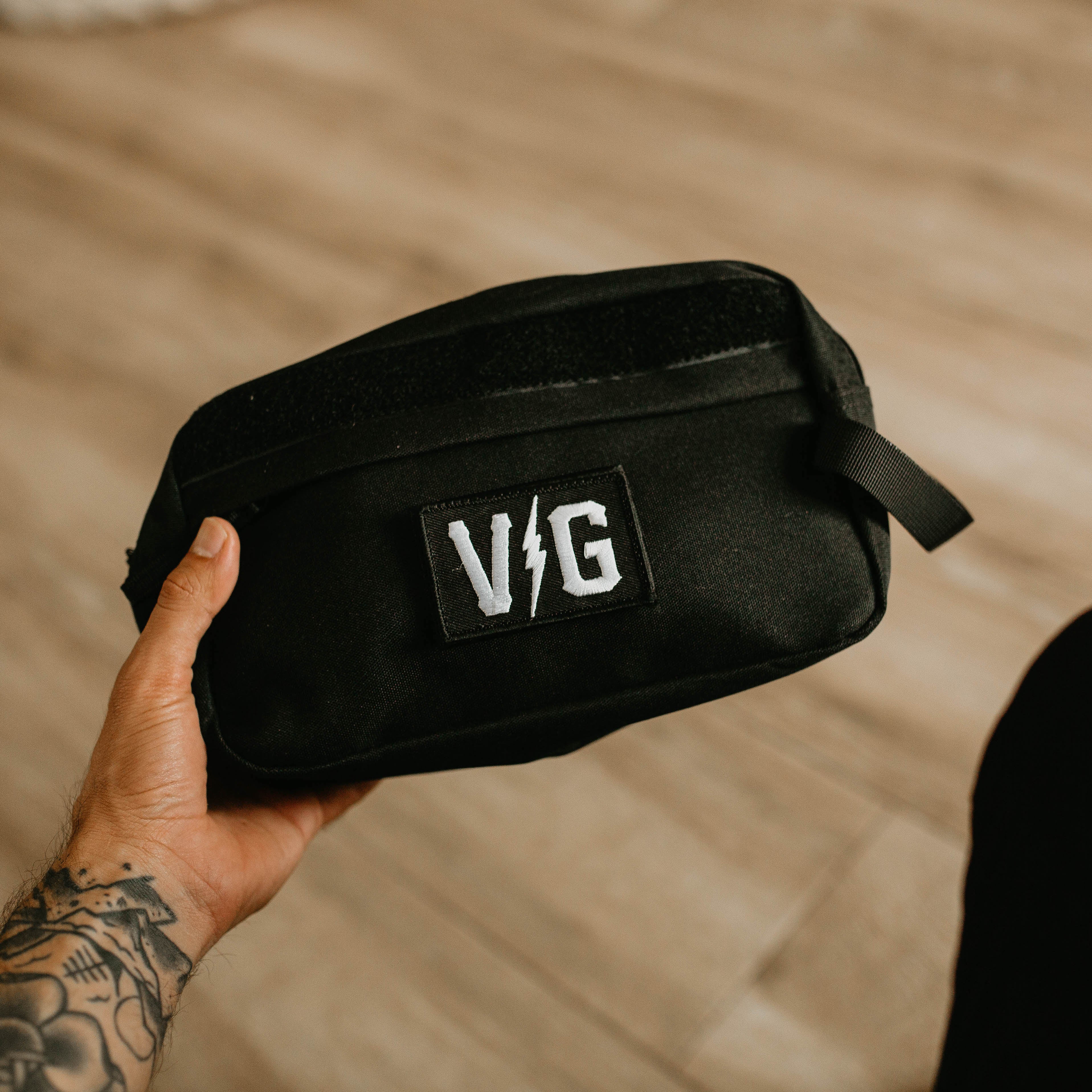 Standard Issue Tactical Dopp Kit - Military-Grade Travel Toiletry Bag for Men | Water-Resistant & Durable Organizer for Camping, Gym & Business Trips
