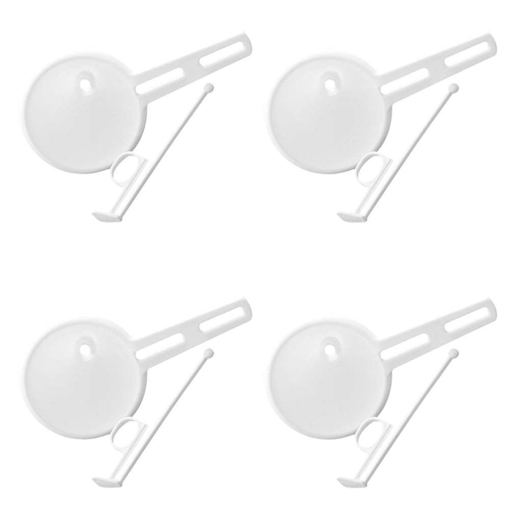 4-Pack Chocolate Funnel Set for Baking - Cream Icing, Powder & Liquid Pouring Funnel - Essential Kitchen Gadget for Dessert Decorating, Candy Making & Cake Decorating - Perfect for Home Bakers & Professional Chefs