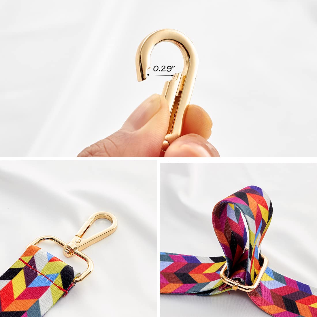 Adjustable Handbag Strap Replacement - Wide Shoulder Strap for Crossbody Bags & Purses - Perfect for Work, Travel & Everyday Use