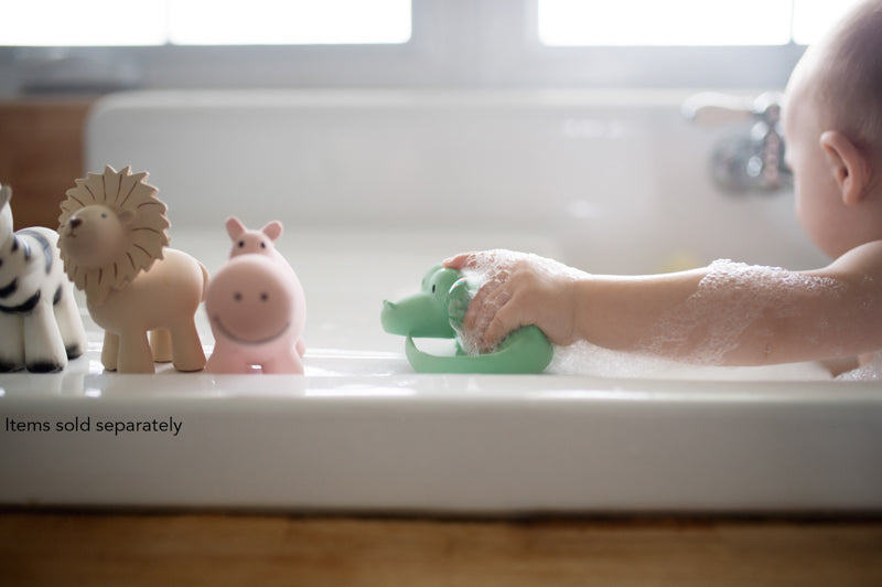 Tikiri My First Zoo Animals - Natural Rubber Baby Teething Toys for Infants & Toddlers - Safe & Non-Toxic Chew Toys for Soothing Sore Gums - Perfect for Playtime, Learning & Sensory Development