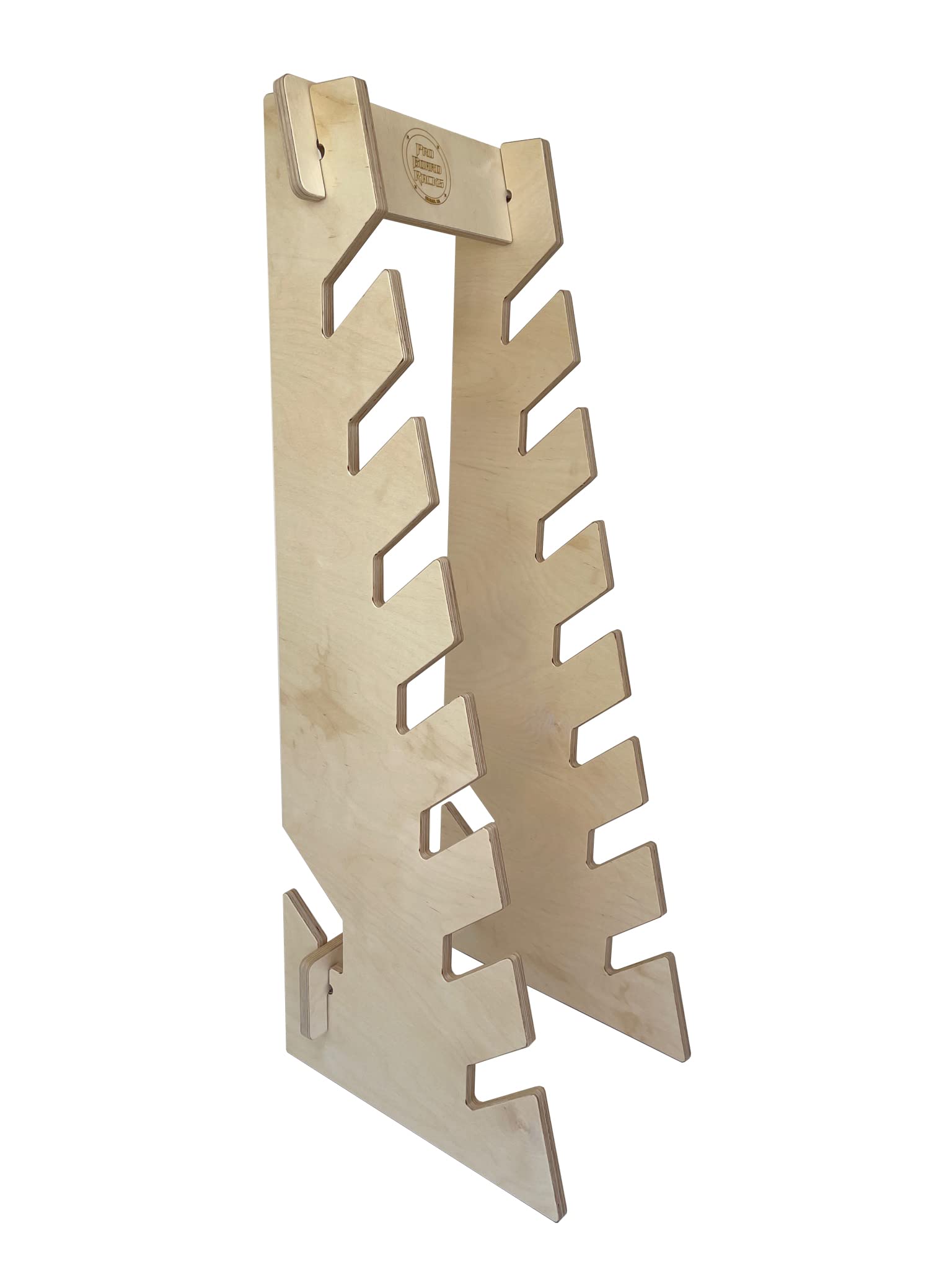 Premium Skateboard & Longboard Wall Mount Storage Rack - Space-Saving Display Stand for Home, Garage, or Skate Shop Organization