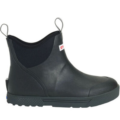 6 Wheelhouse Ankle Deck Boots for Men - Waterproof Work Boots with Slip-Resistant Sole - Perfect for Construction, Hiking & Outdoor Activities