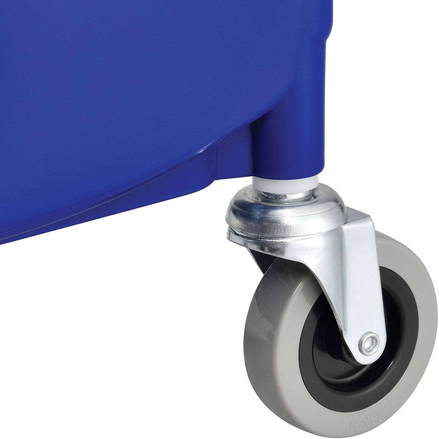 38 Qt. Blue Mop Bucket with Wringer & Down Press - Heavy Duty Cleaning Combo for Commercial & Home Use - Ideal for Floors, Garages & Janitorial Services