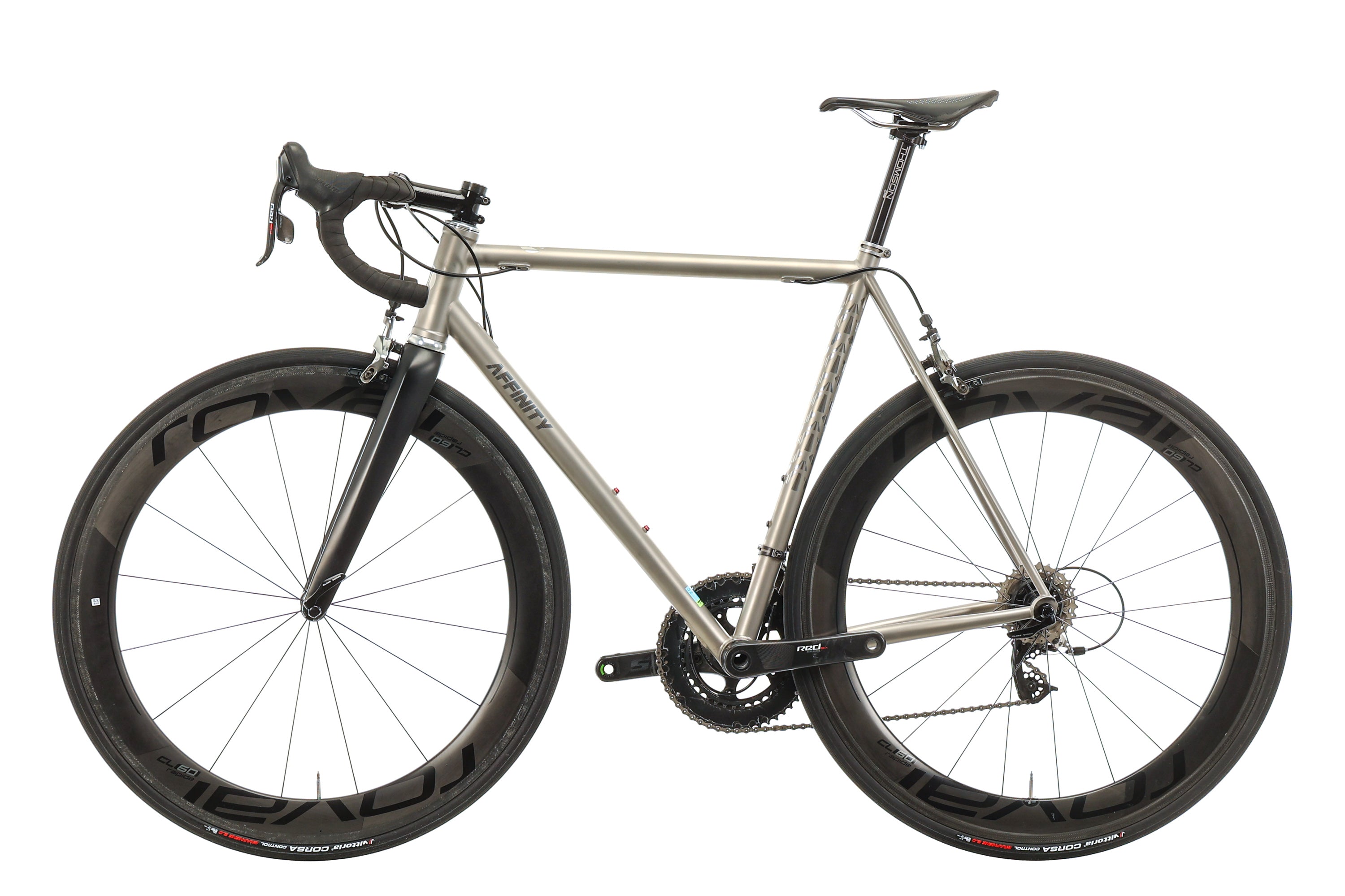 Affinity Cycles Anthem SS Custom Road Bike 2021 - Medium Size, Lightweight Aluminum Frame, Single Speed for Urban Commuting & Fitness Riding