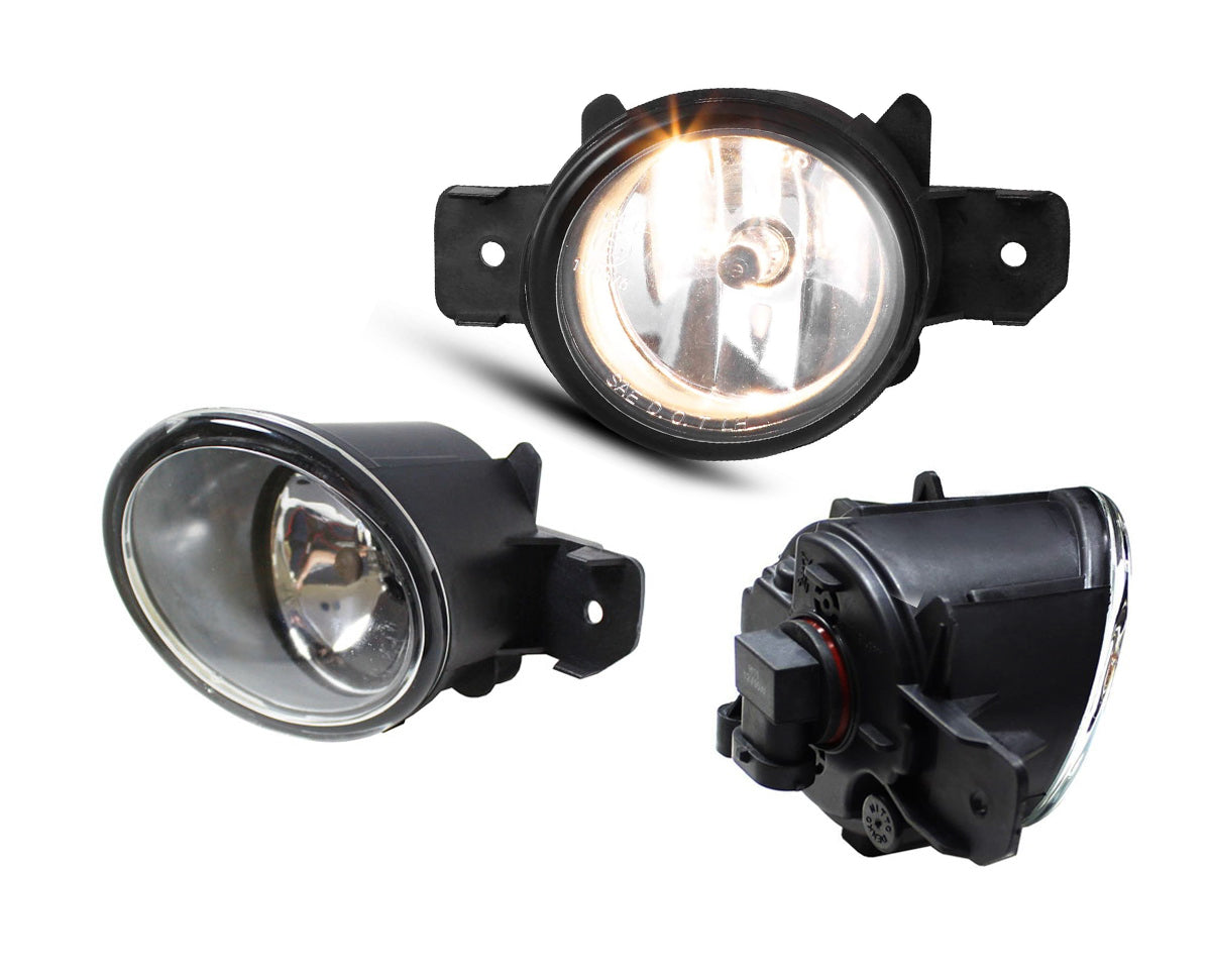 H11 Halogen Fog Light Kit - Clear Lens Replacement for BMW E84 X1, E83 X3, E70 X5 - Perfect for Night Driving & Foggy Conditions