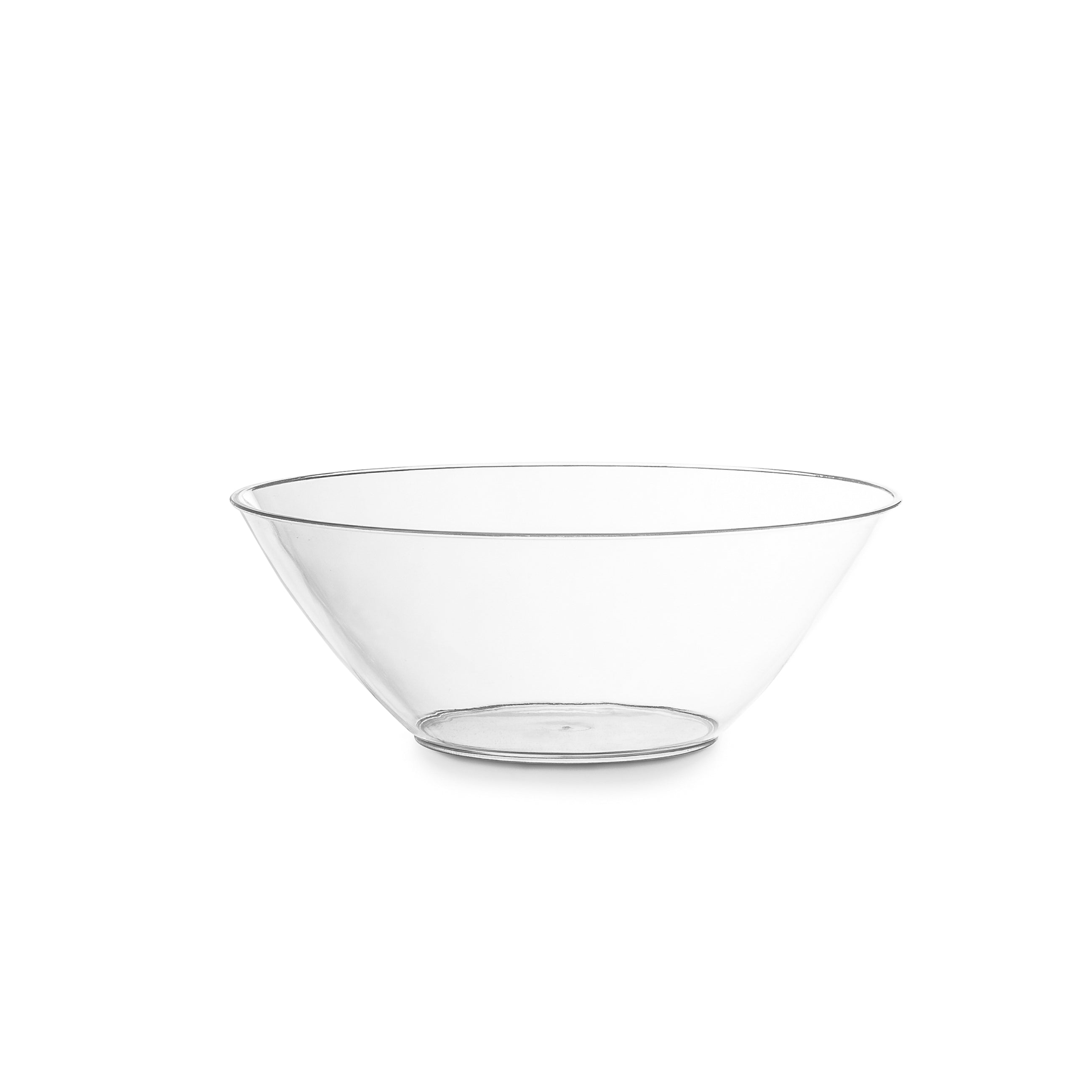 Clear Round Plastic Plates - 50-Pack Eco-Friendly Disposable Dinner Plates for Parties, Picnics & Events | BPA-Free, Shatterproof & Lightweight | Perfect for Birthday, Wedding & Outdoor Dining