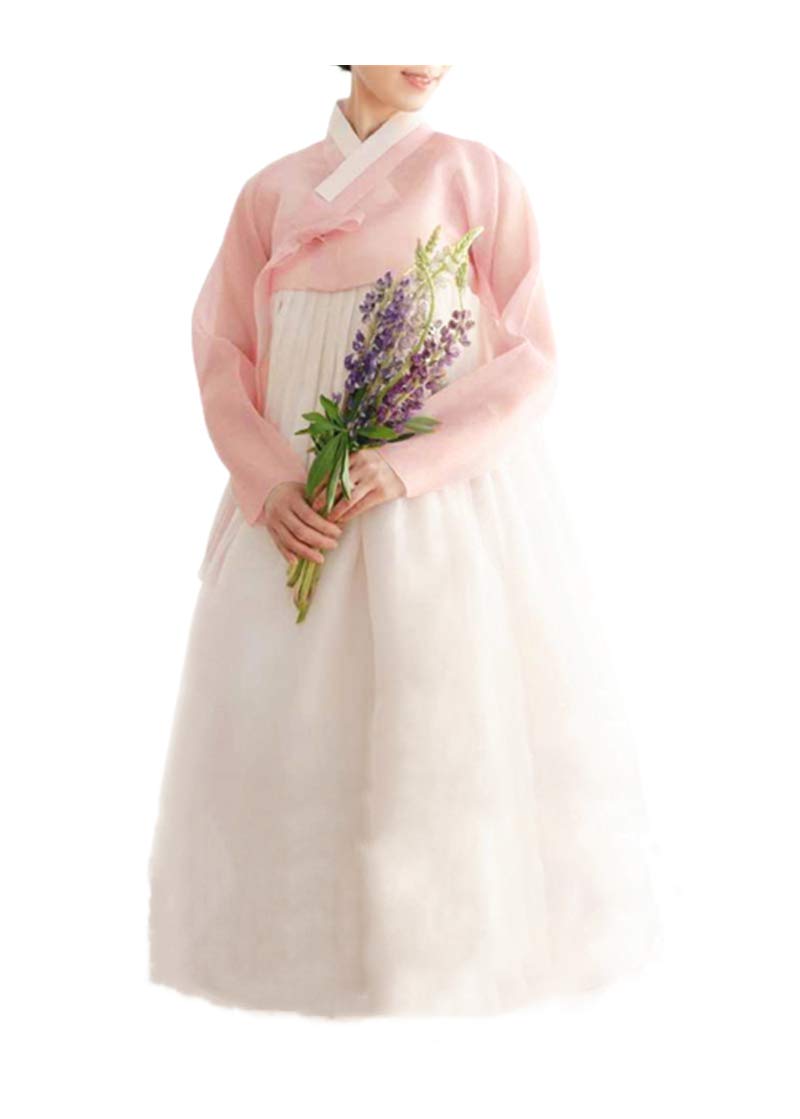 Custom Made Korean Hanbok Dress - Traditional Korean National Bride Wedding Hanbok for Ceremonies & Special Occasions