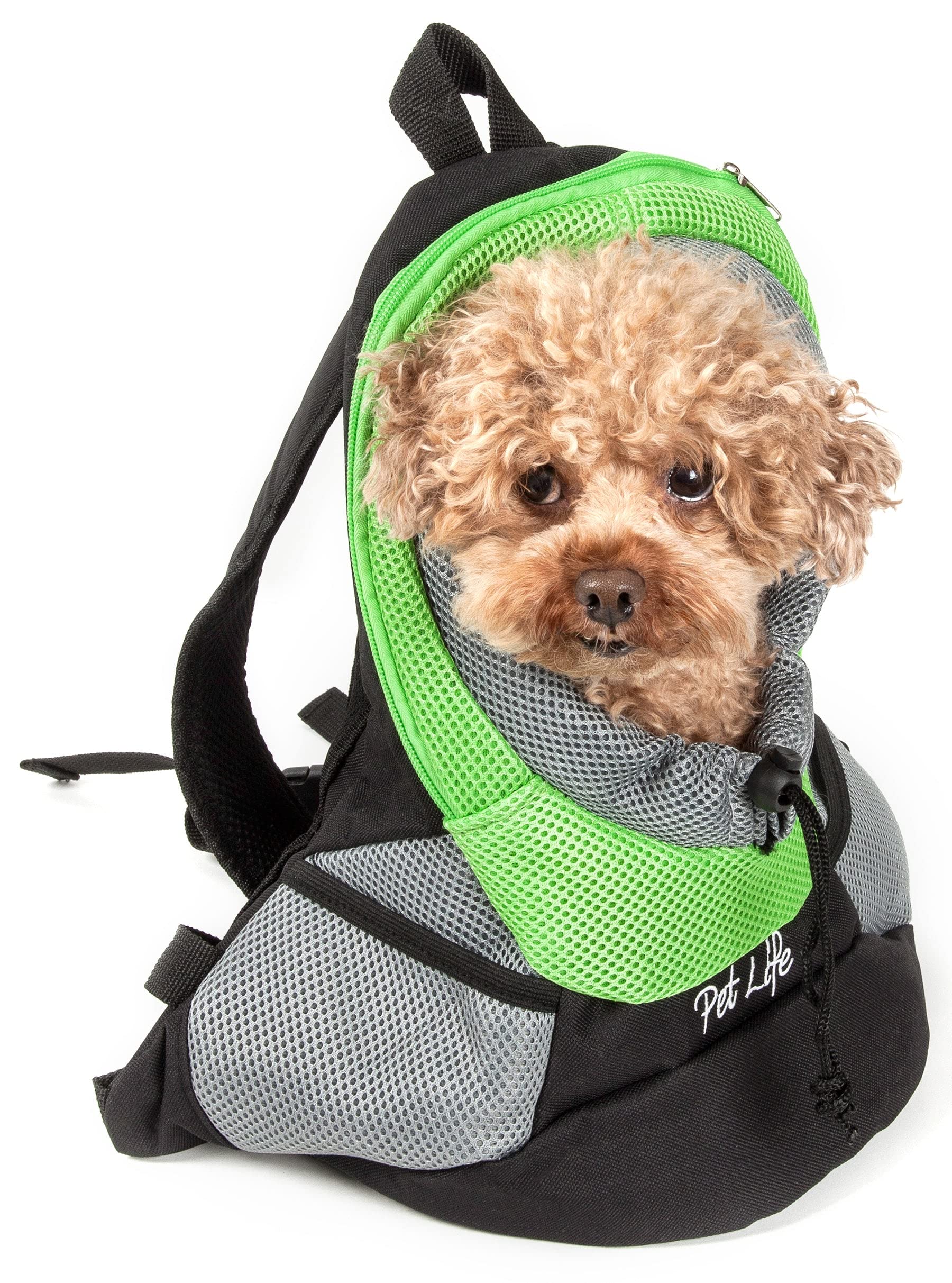Water-Resistant Pet Backpack Carrier - Adjustable Dog Travel Bag for Small to Medium Dogs | Perfect for Hiking, Air Travel & Outdoor Adventures