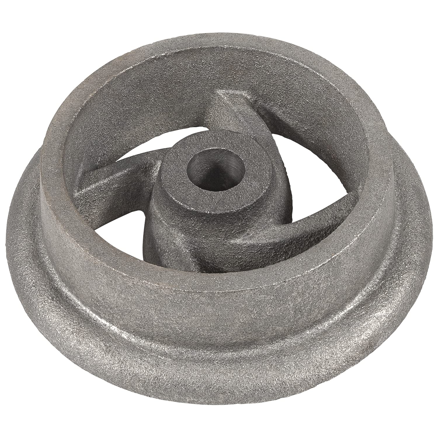 4-Piece Cast Iron Mining Ore Cart Wheel Set for Large Model Mine Cars - 7 1/4 Inch Small Track Wheels - Perfect for Model Railroads, Mining Displays & Historical Dioramas