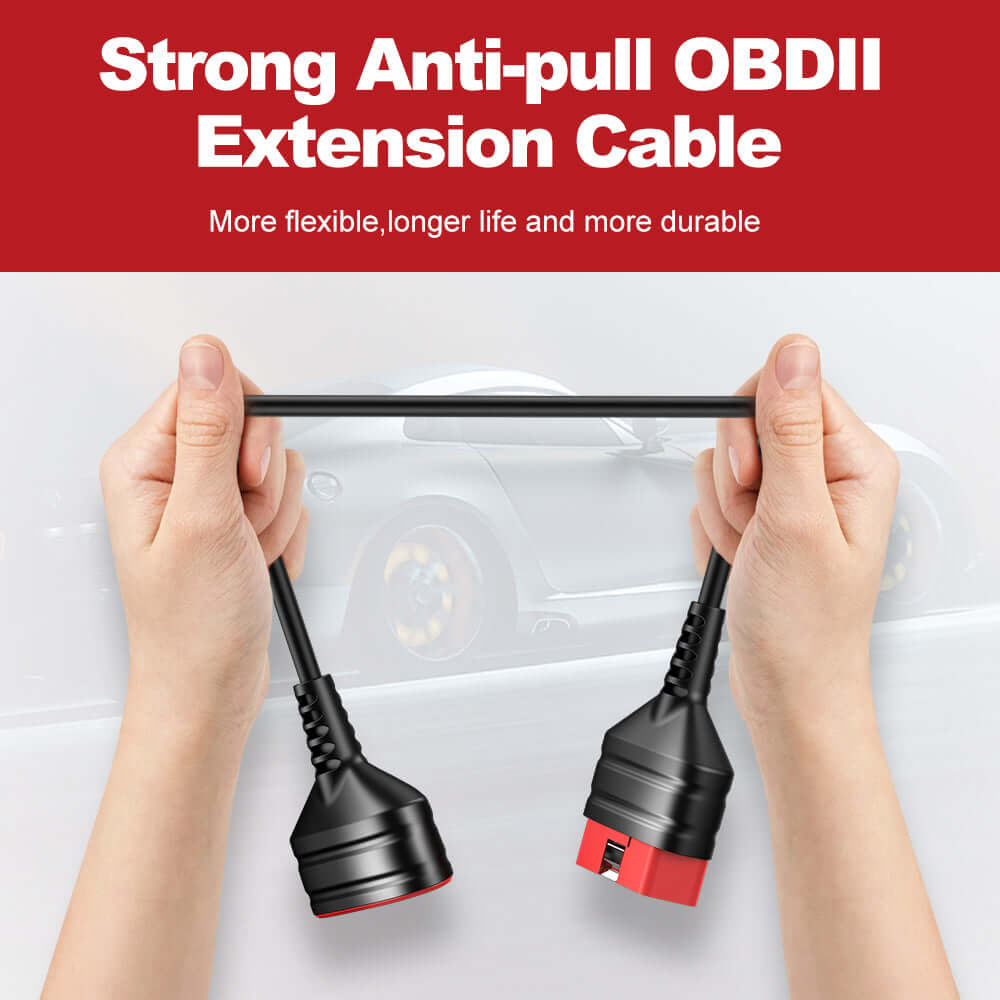 THINKCAR 16 Pin OBD2 Extension Cable for Thinkdiag - 3ft Diagnostic Scanner Tool Connector for Car Repair & ECU Programming | Compatible with ThinkDiag, ThinkTool, Auto Mechanics & DIY Use