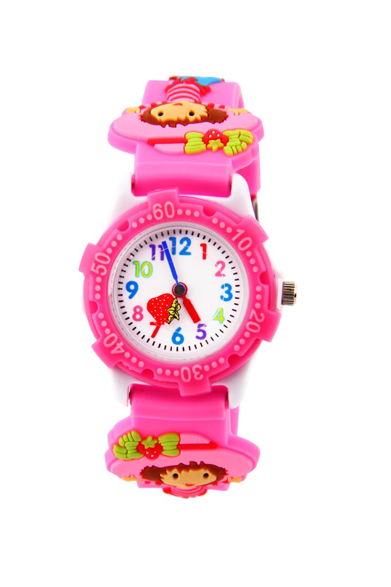 Waterproof Digital Analog Kids Watch for Boys & Girls Ages 3-10 - Cute 3D Cartoon Silicone Band Wristwatch | Perfect for School, Playtime & Outdoor Activities
