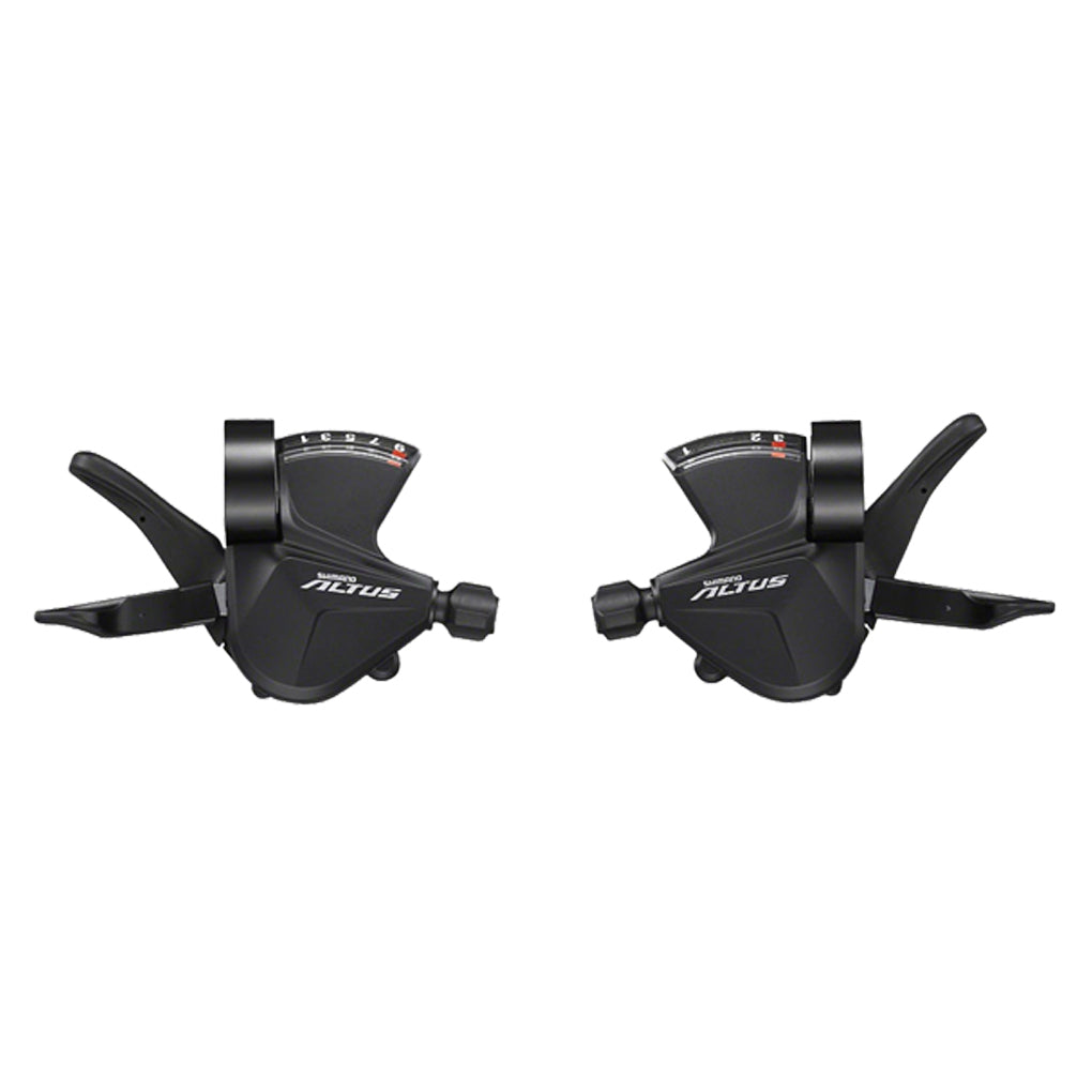 Shimano Altus SL M2010 3x9 Speed Bicycle Shift Lever Set - Black | Compatible with Mountain & Road Bikes | Smooth Gear Shifting for Cycling Enthusiasts