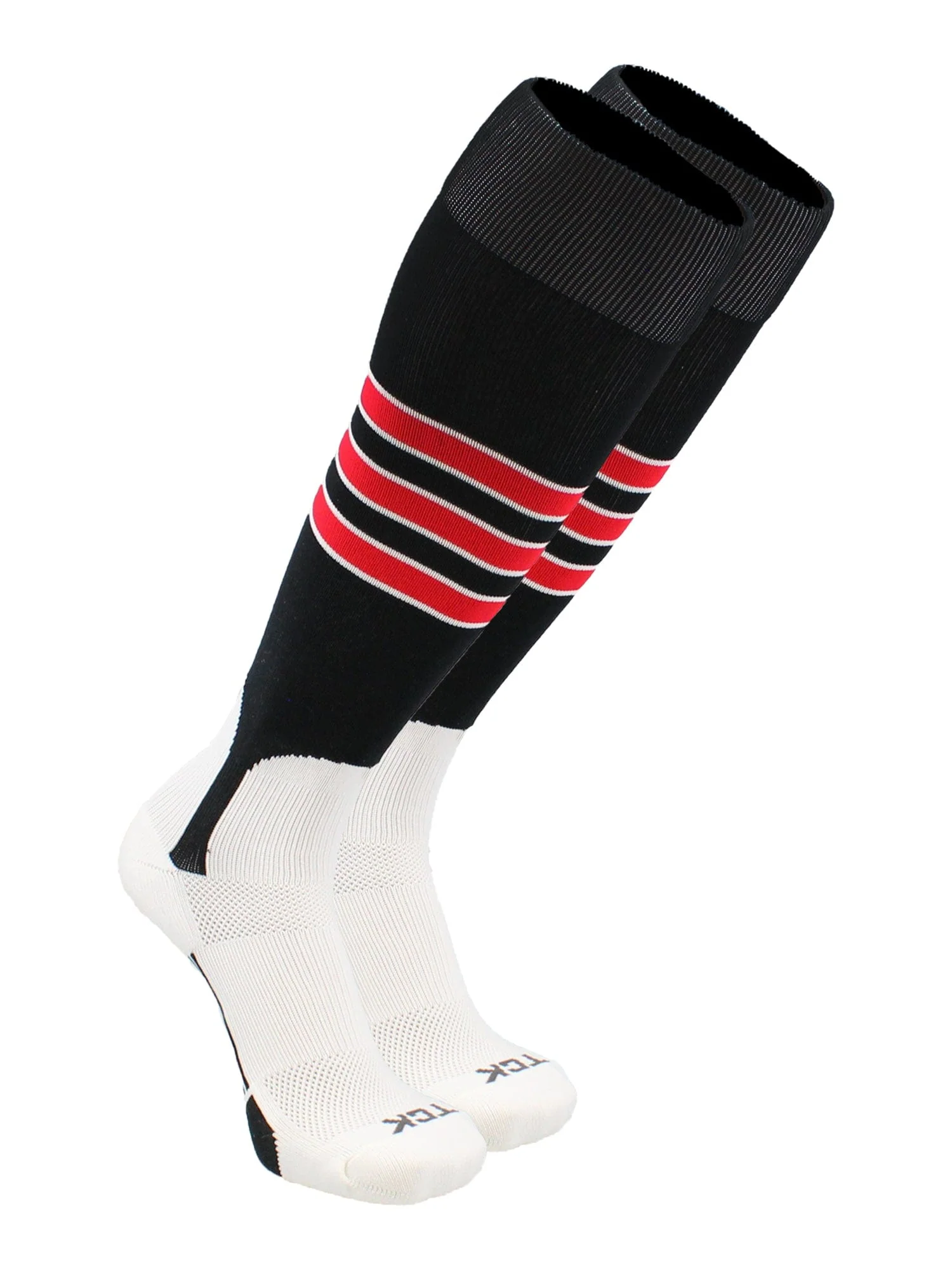TCK Baseball Stirrup Socks - Striped Athletic Socks for Baseball Players & Sports Enthusiasts - Perfect for Games, Practice & Vintage Uniform Styling
